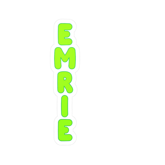 Emrie Vinyl Sticker 3