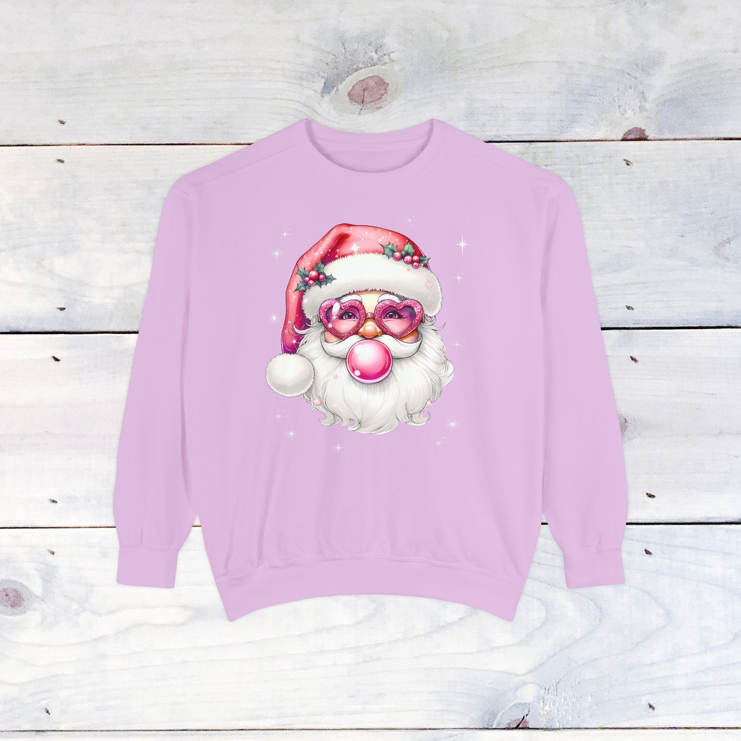 Girly Pop Santa Comfort Colors