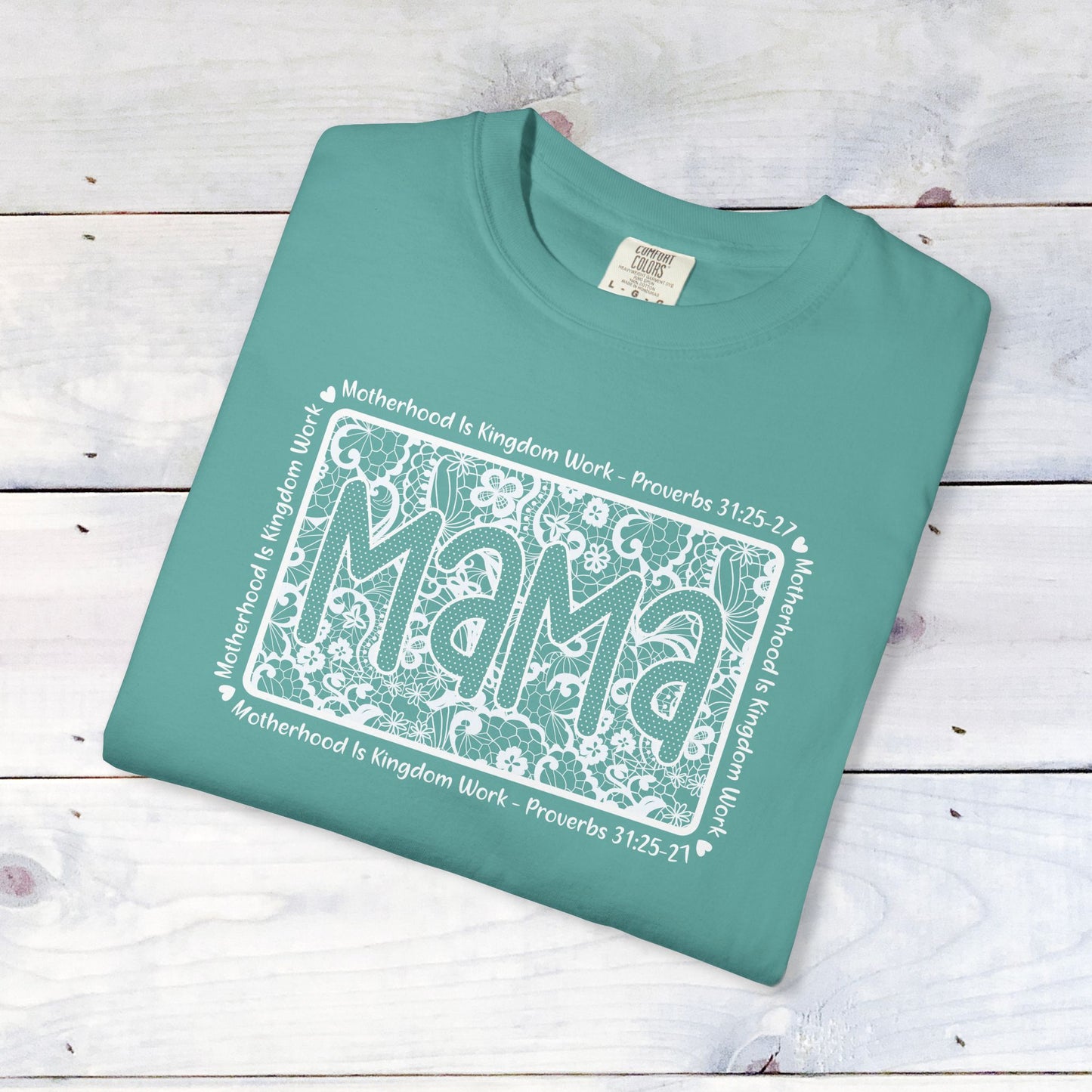 Mama Lace Comfort Colors Unisex Shirt