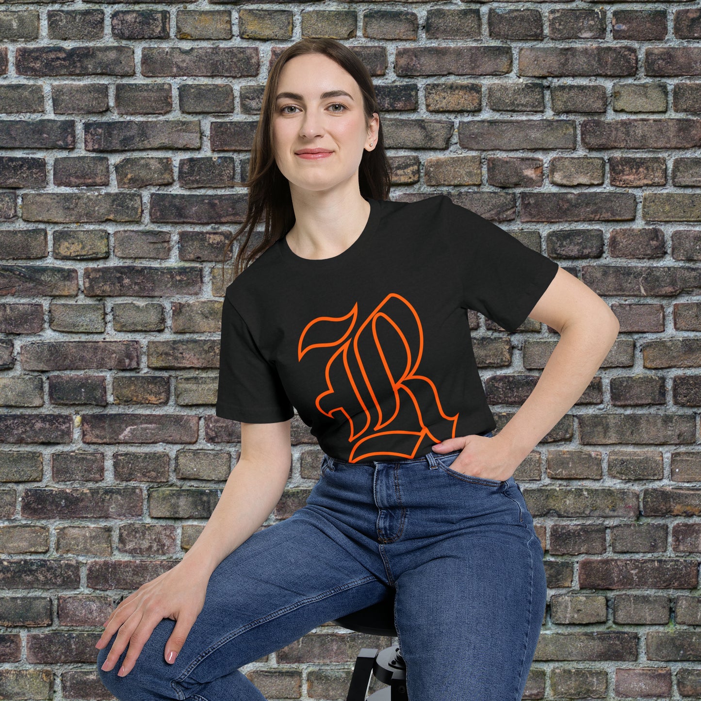 Old School R Shirt - Loose Fit