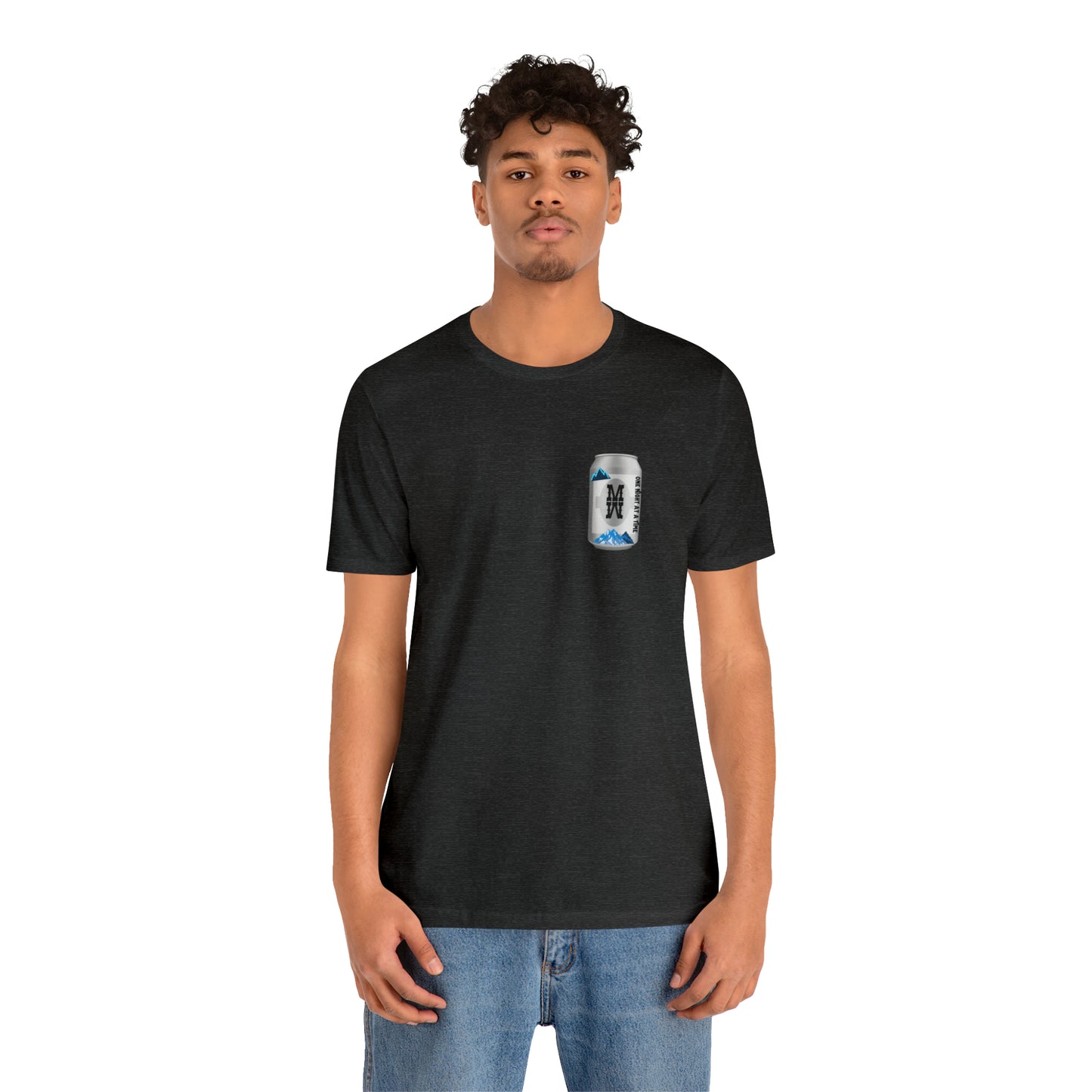 Wallen Tour Shirt - Beer Can Front, Country A$$ Sh*t Back  Unisex T-shirt, White Text