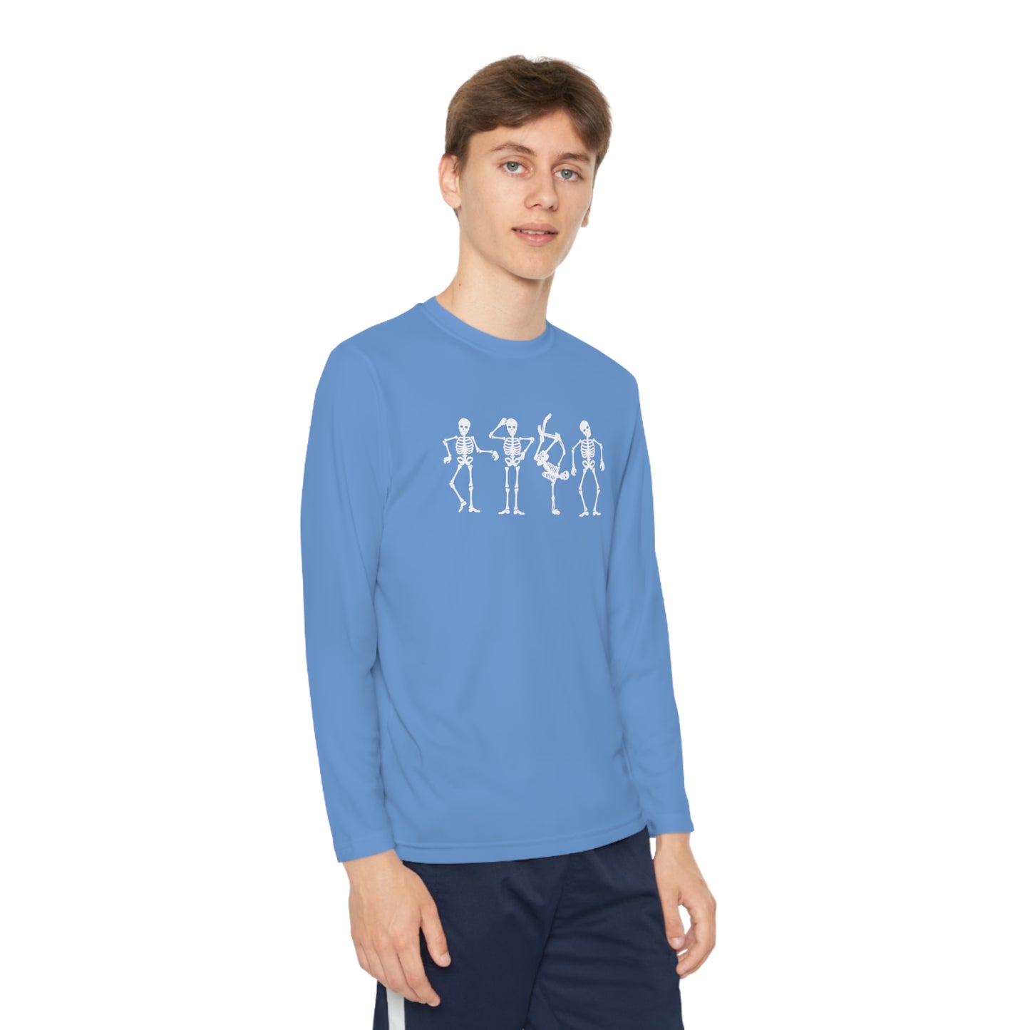 Youth Dancing Skelly Long Sleeve T-Shirt