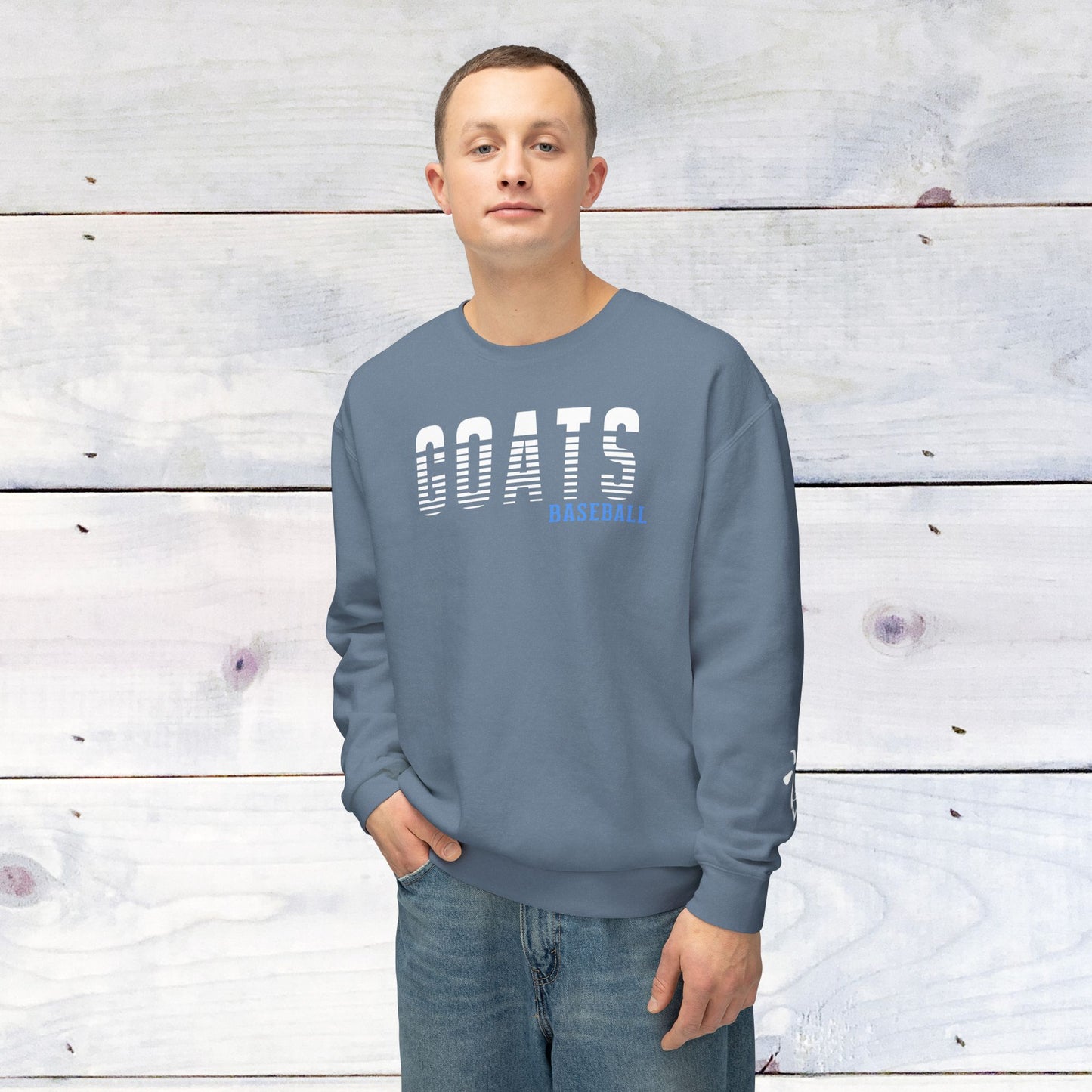 Custom GOATS  Baseball Comfort Colors Sweater