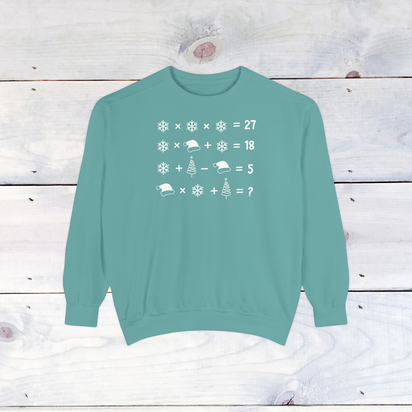 Math Teacher Comfort Colors Sweater