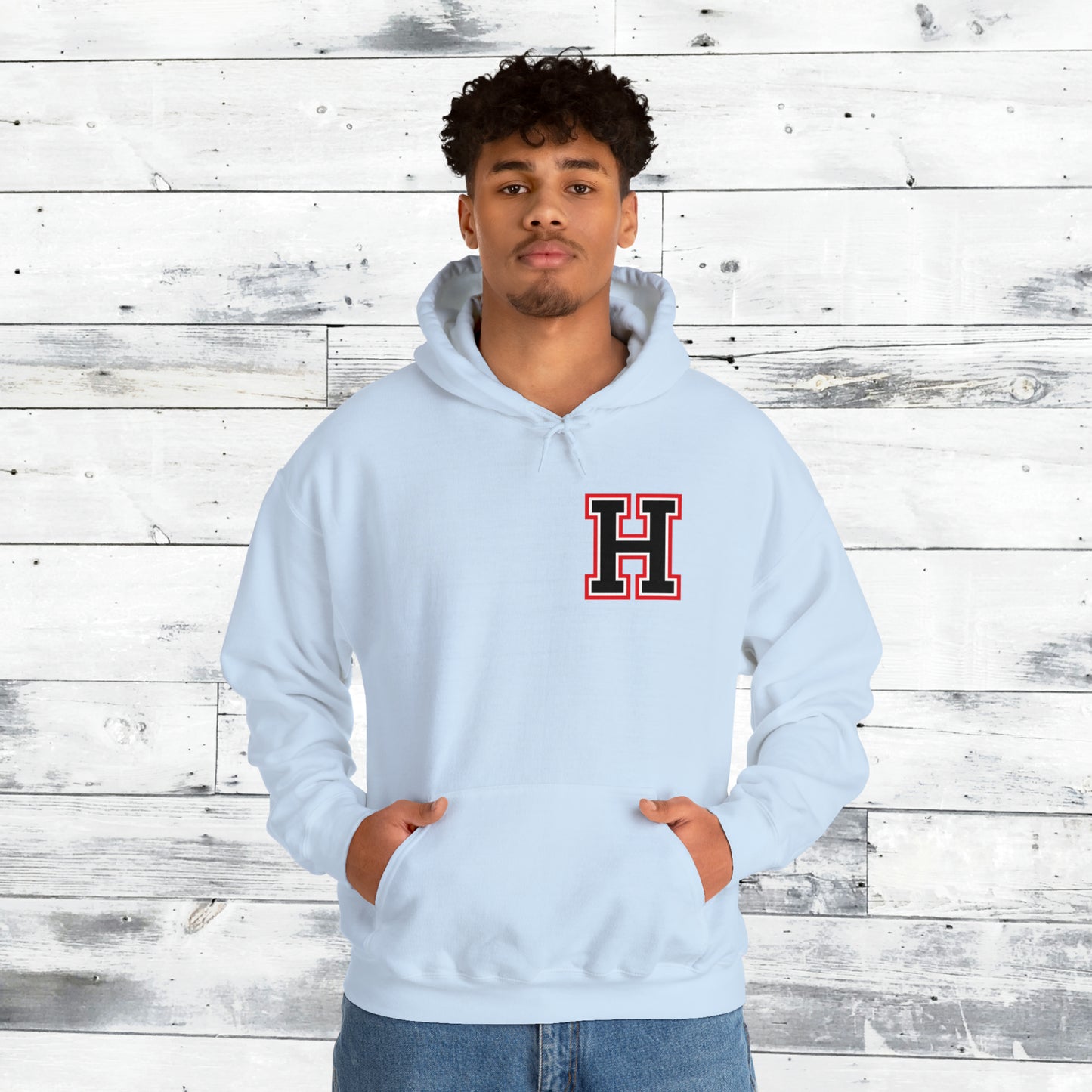 Heath Hawks - Southside Strong back Hoodie