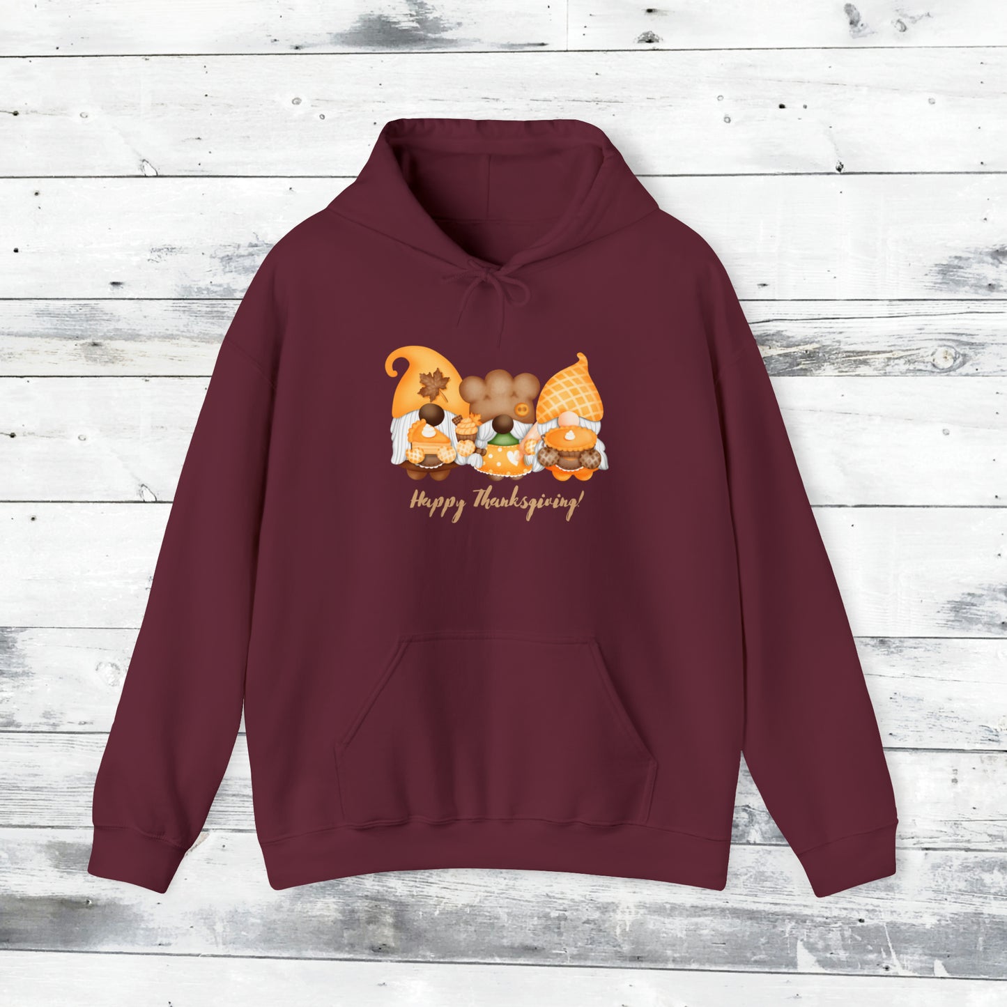 Gnome Happy Thanksgiving Hoodie