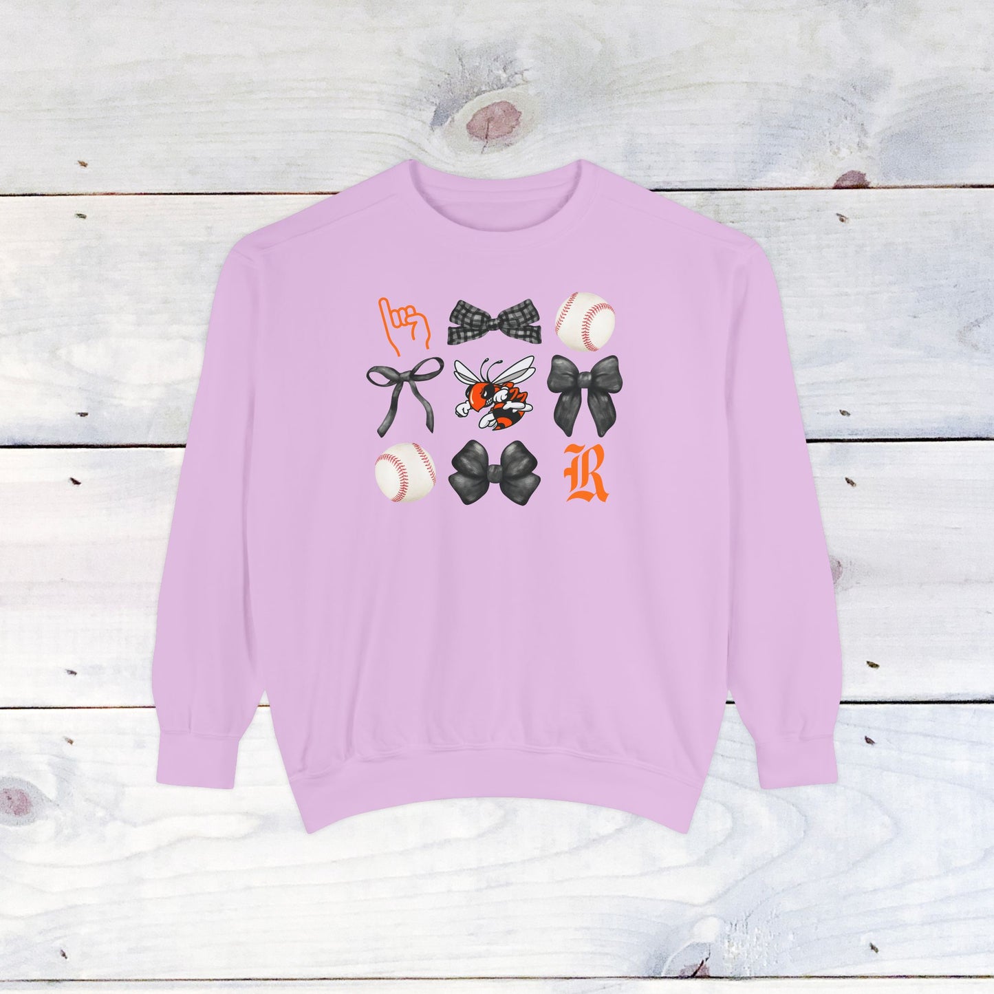The GRID Rockwall Baseball Comfort Colors Sweater