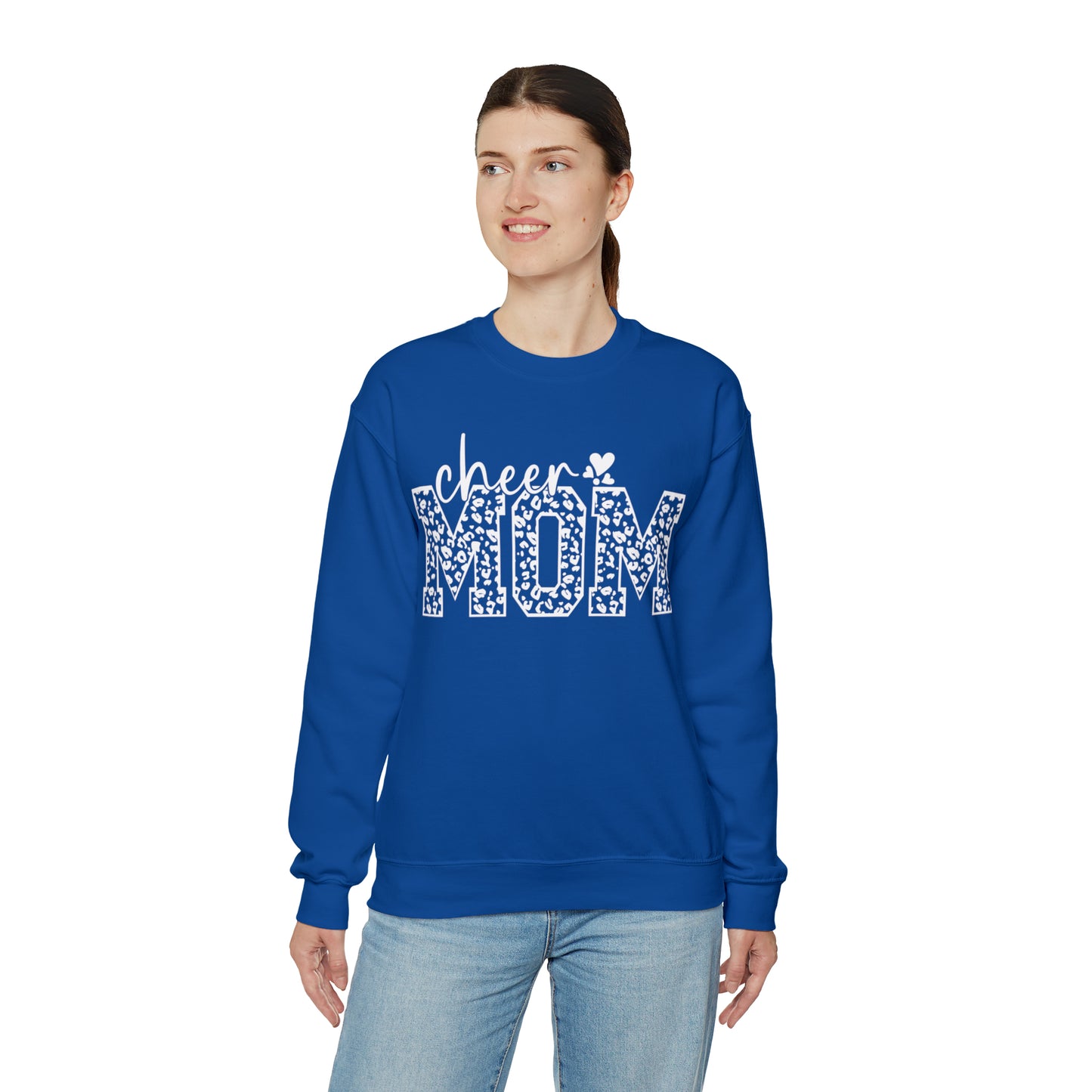 Cheetah Cheer Mom Sweater
