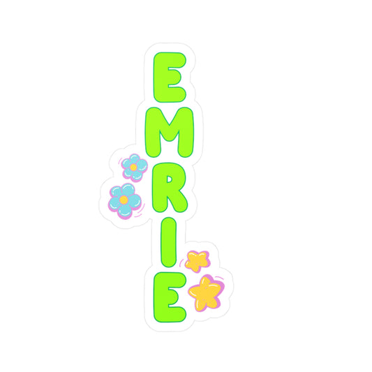 Emrie Vinyl Sticker