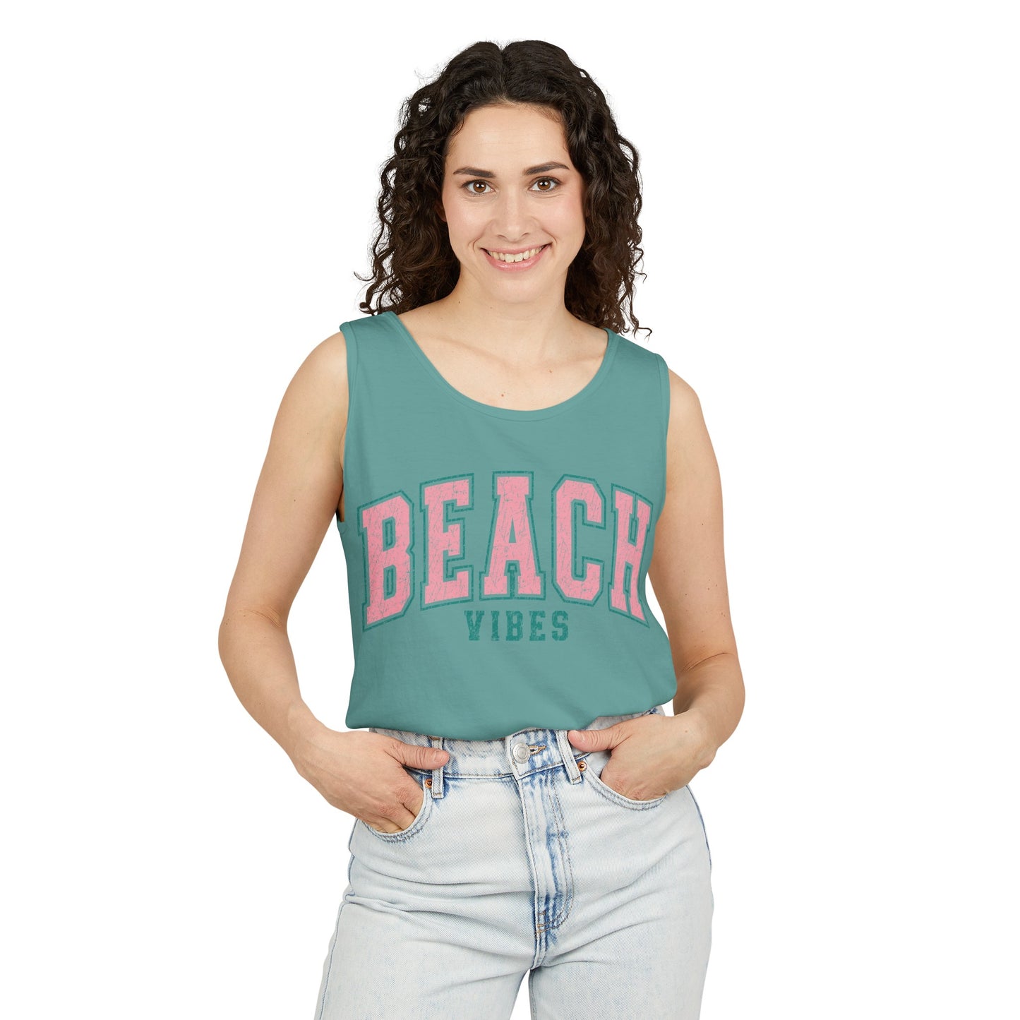 Beach Vibes Comfort Colors Tank