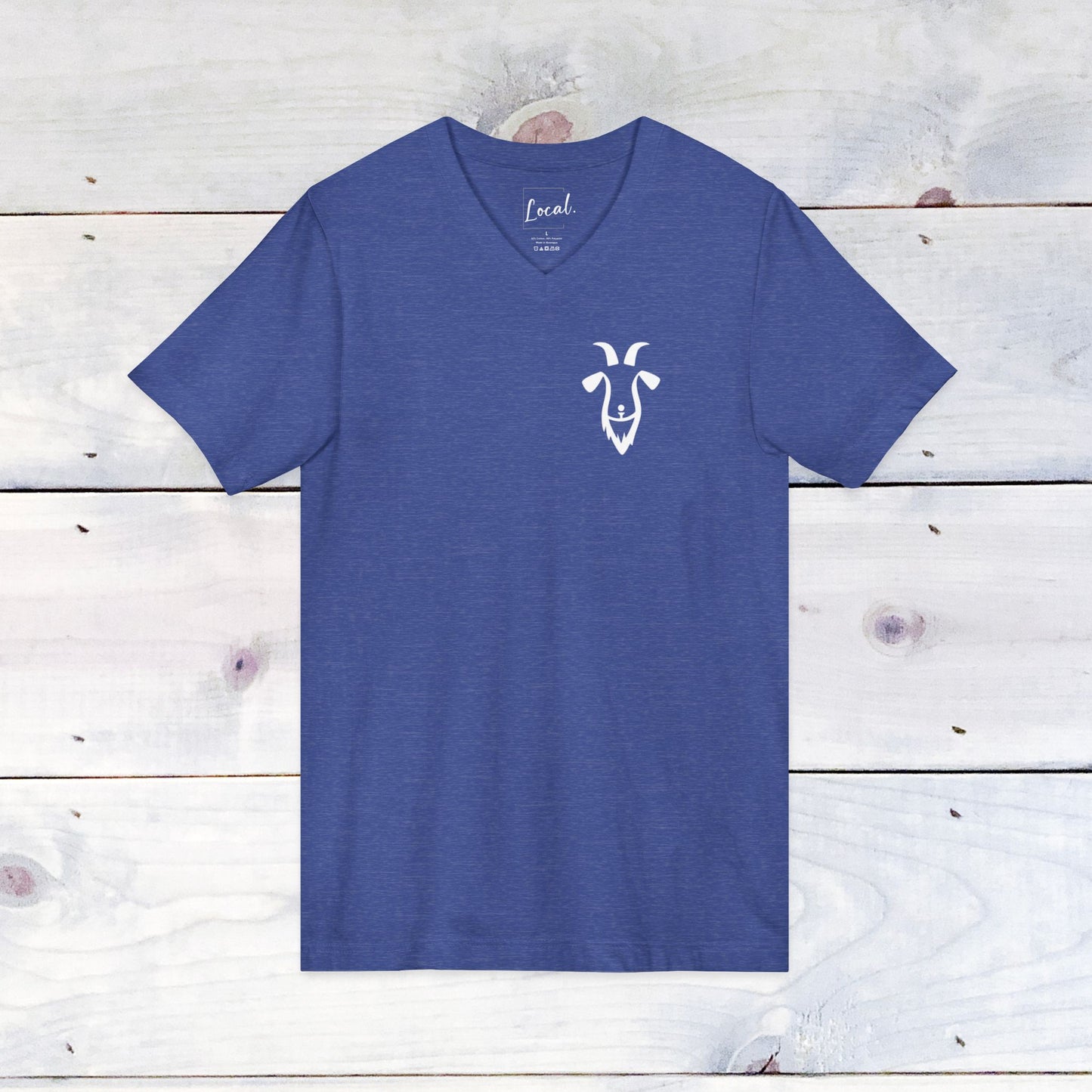 Goats Baseball Unisex V-Neck Tee
