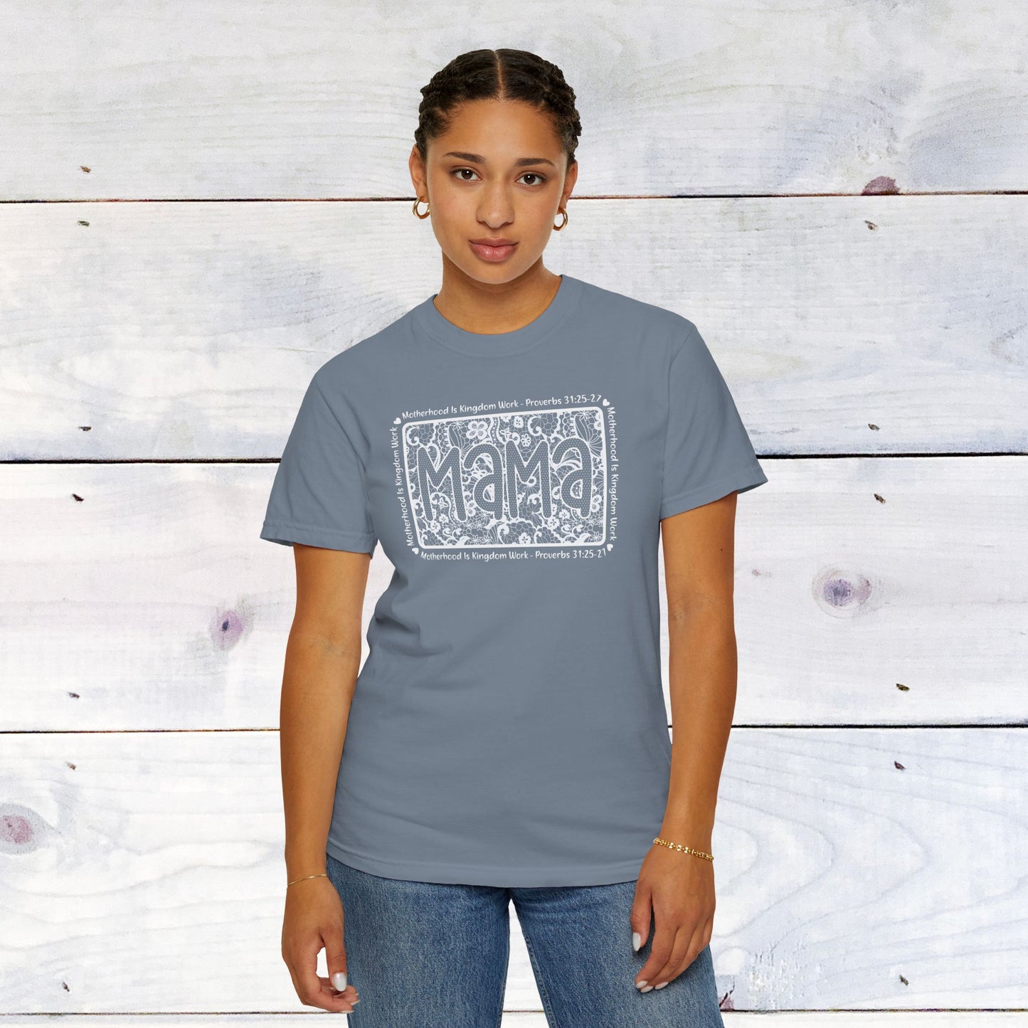 Mama Lace Comfort Colors Unisex Shirt