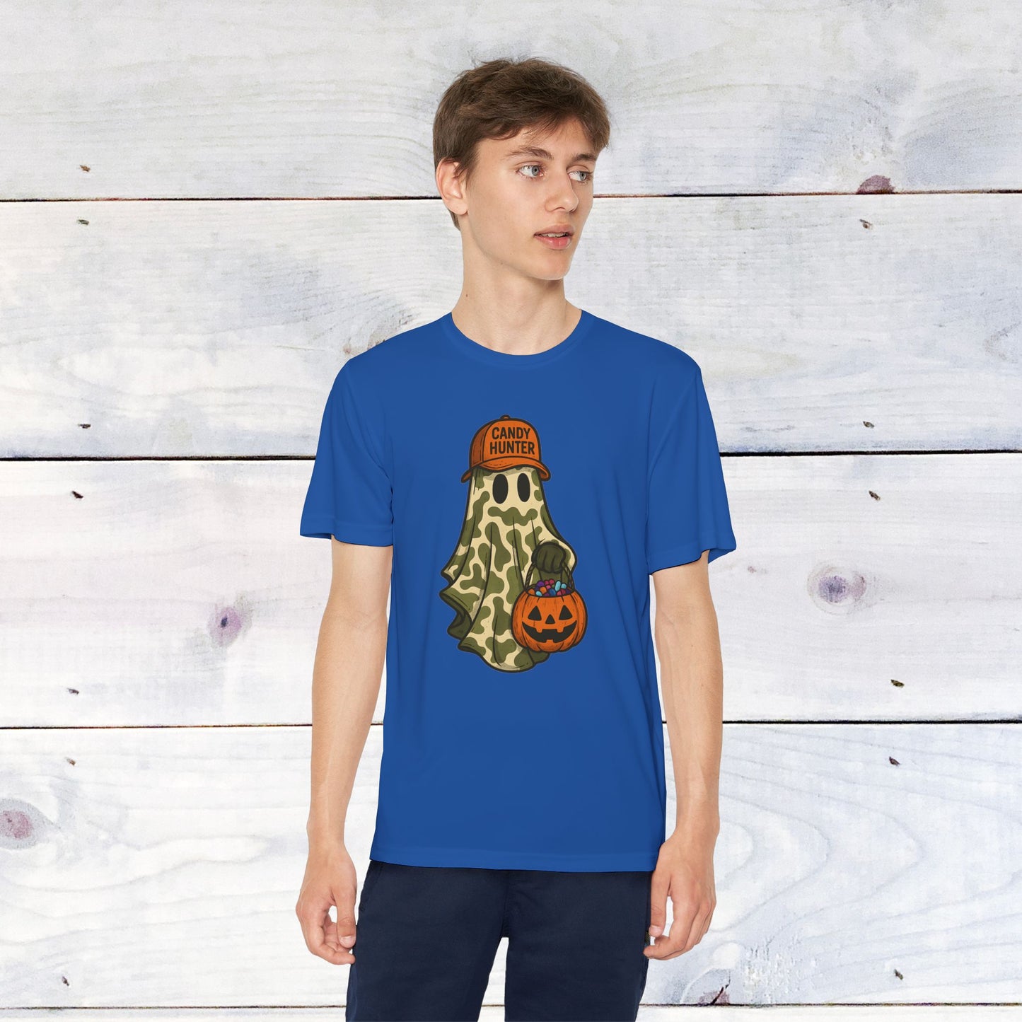 Candy Hunter Youth Sport-Tek Shirt