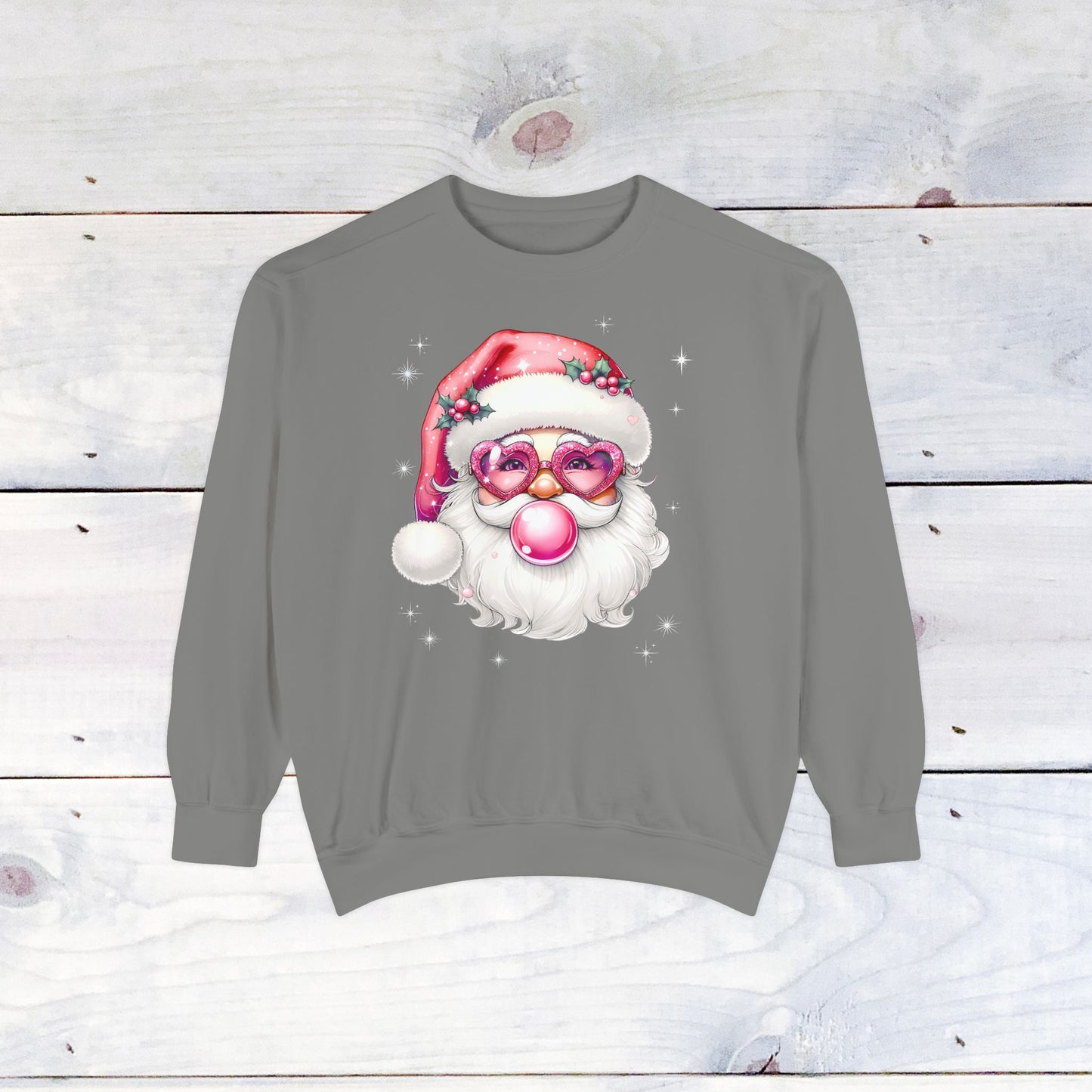 Girly Pop Santa Comfort Colors