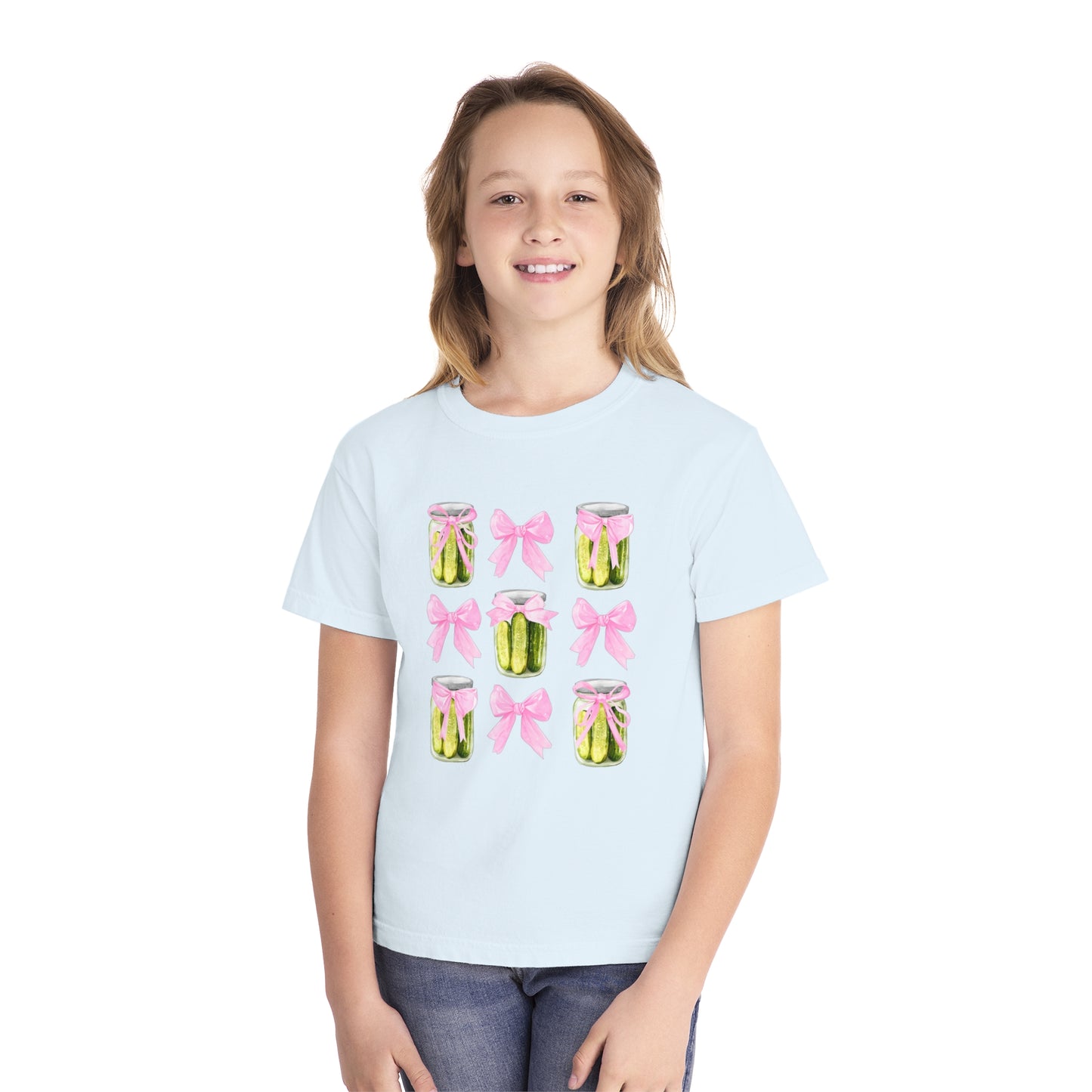 Pickles & Bows Youth Comfort Colors Tee