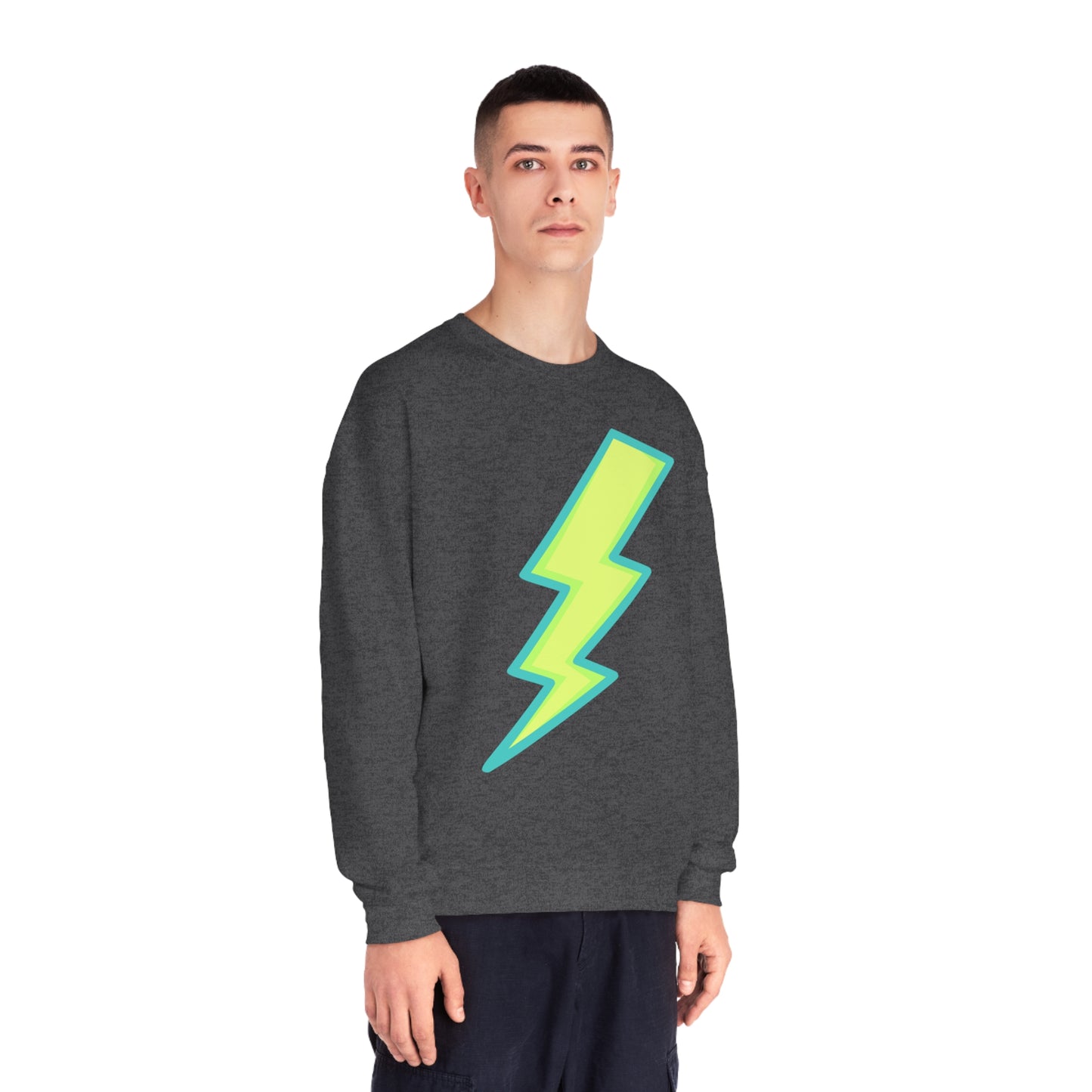 The Bolt Sweater - Unisex NuBlend® Crewneck Sweatshirt