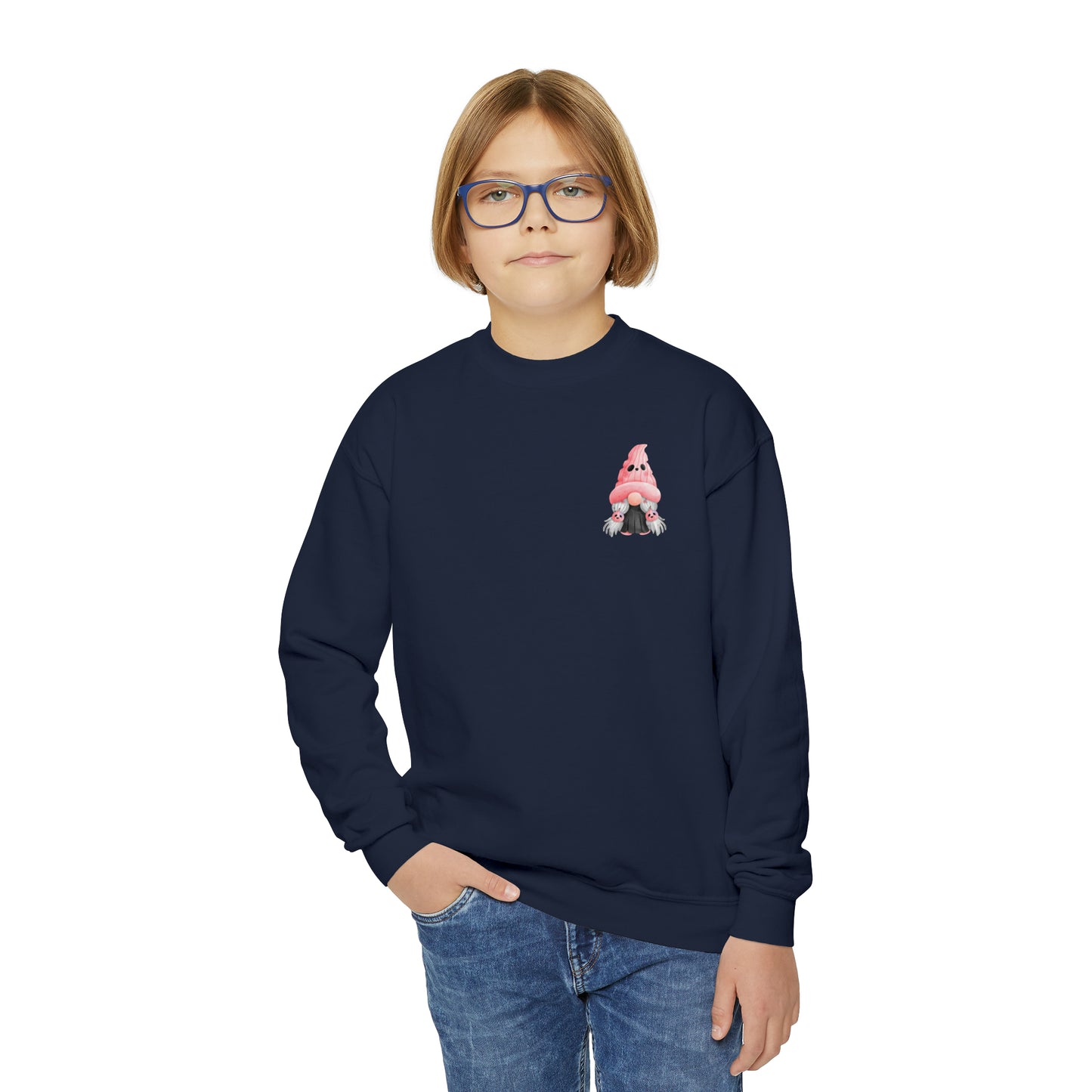 Girls Youth Halloween Gnome Sweater 2