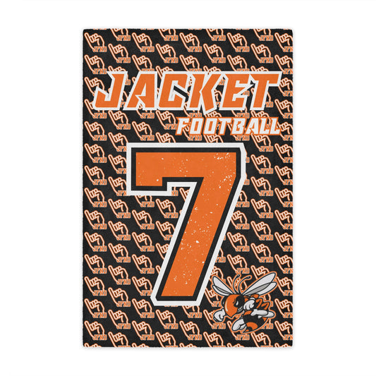 Custom Jacket Football Blanket - 7