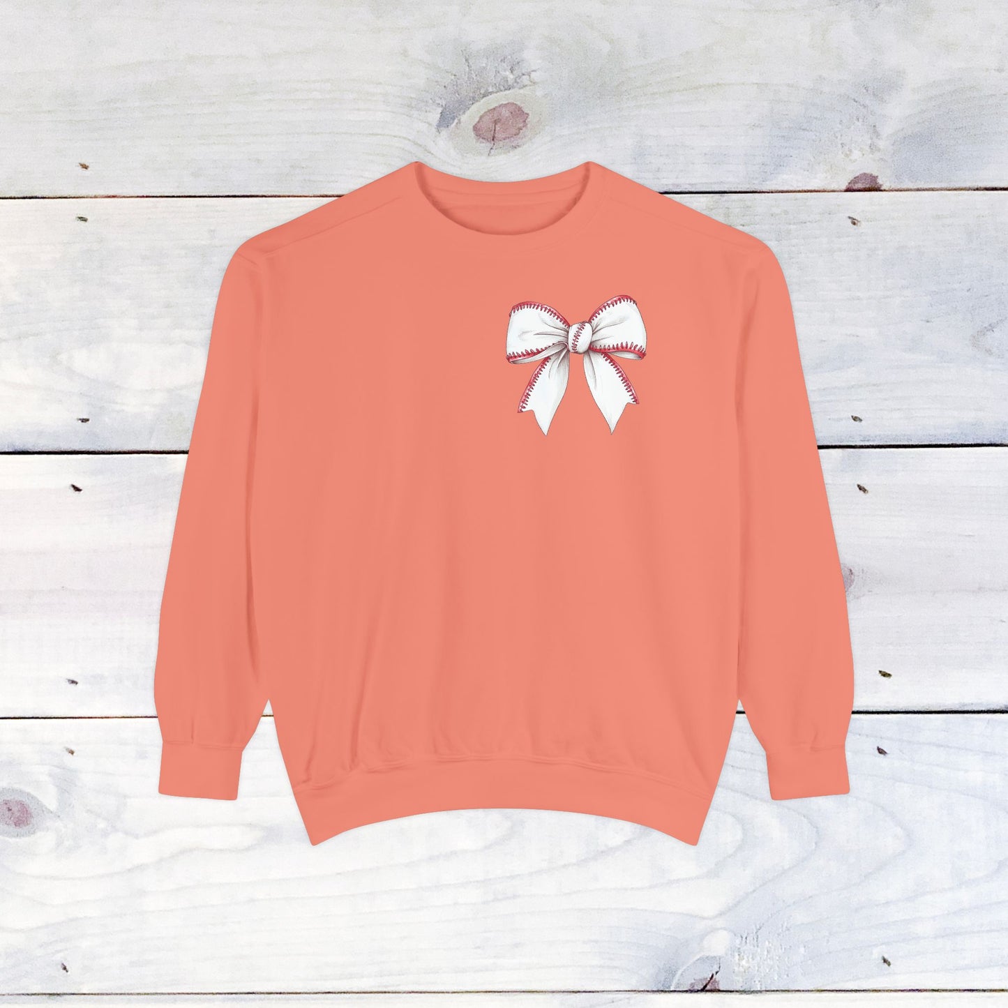 Baseball Mom Comfort Color Sweatshirt