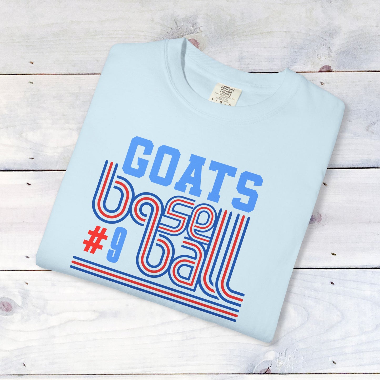 Goats Baseball Comfort Colors Unisex Shirt