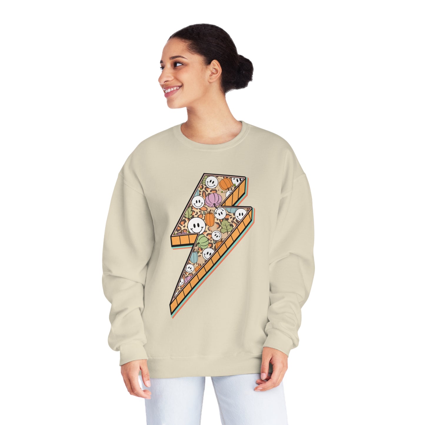 Fall Lightning Bolt Sweater