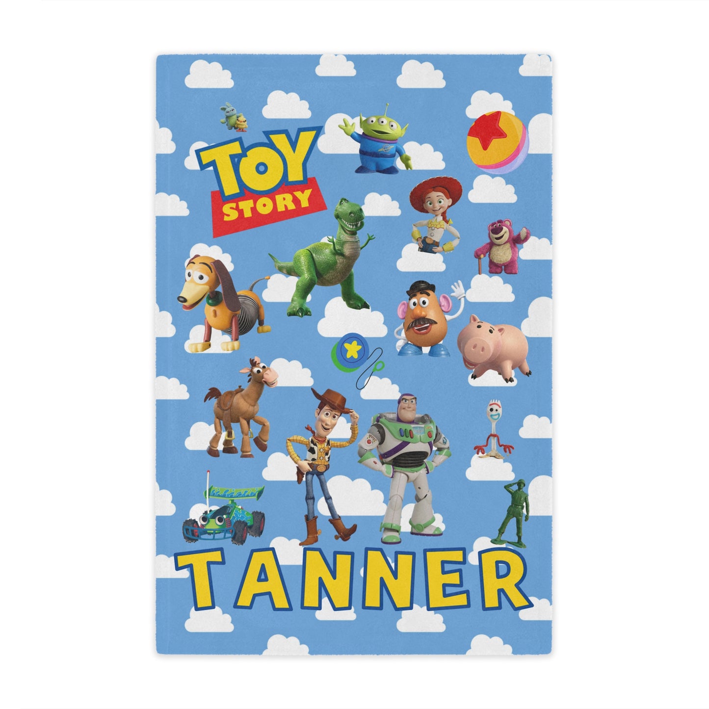 Tanner Toy Story Custom Blanket