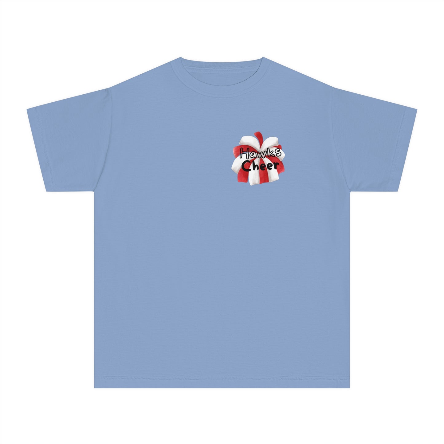 Youth Fun Hawks Cheer Tee