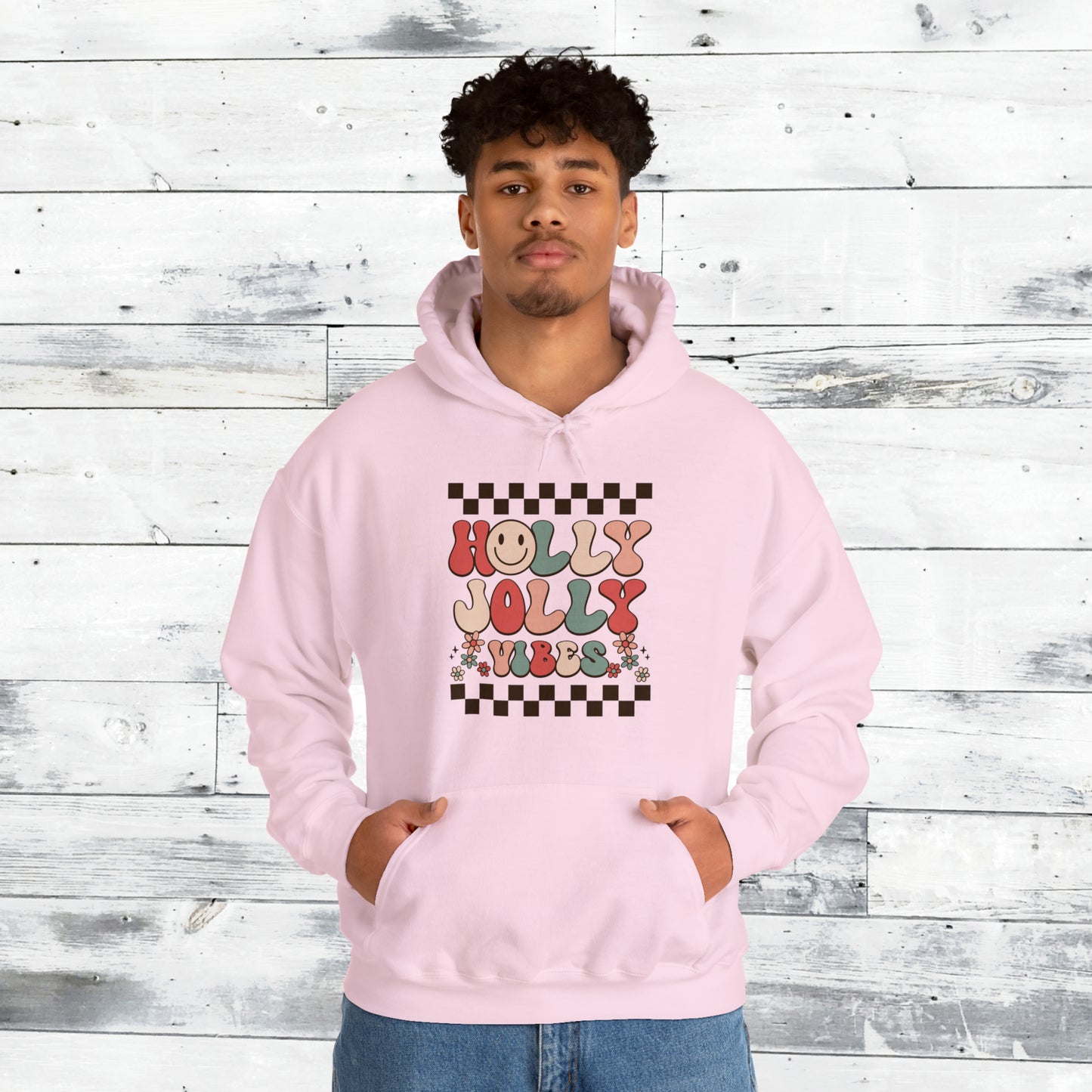 Holly Jolly Vibes Hoodie