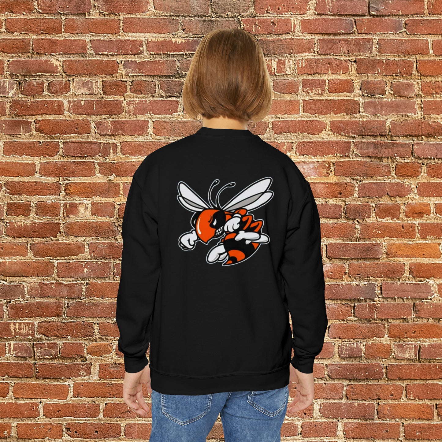 Youth Old School R Front - Fighting Jacket Back Sweater