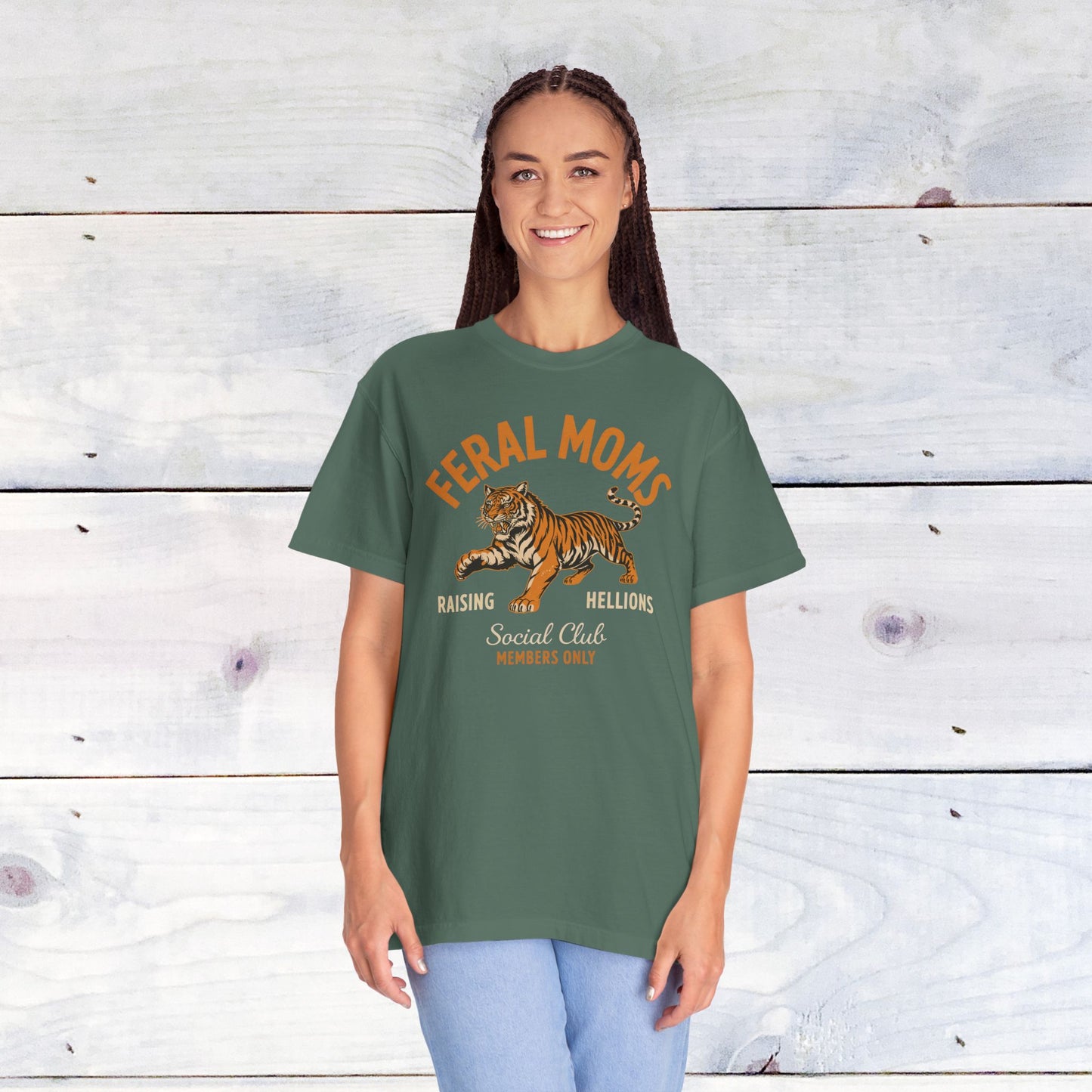 Feral Moms Comfort Colors Unisex Shirt