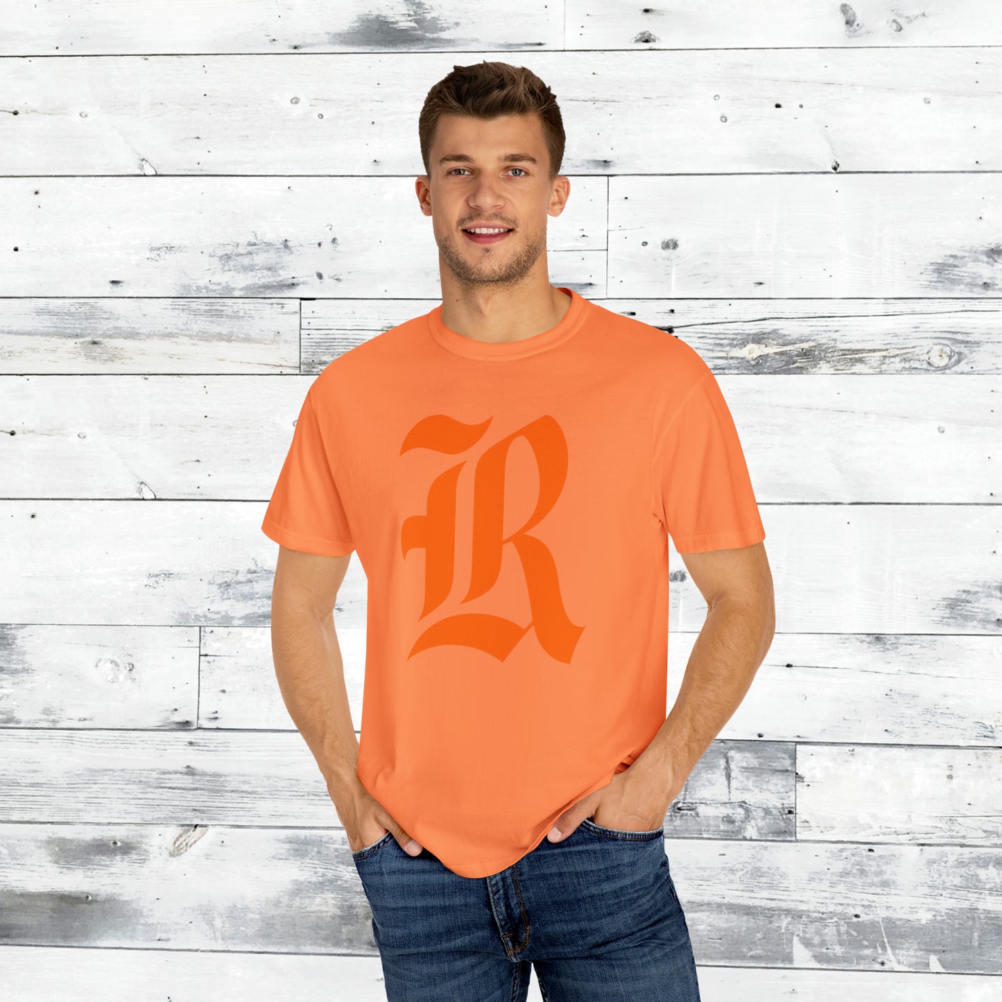 The Original Rockwall R Orange - Comfort Colors T