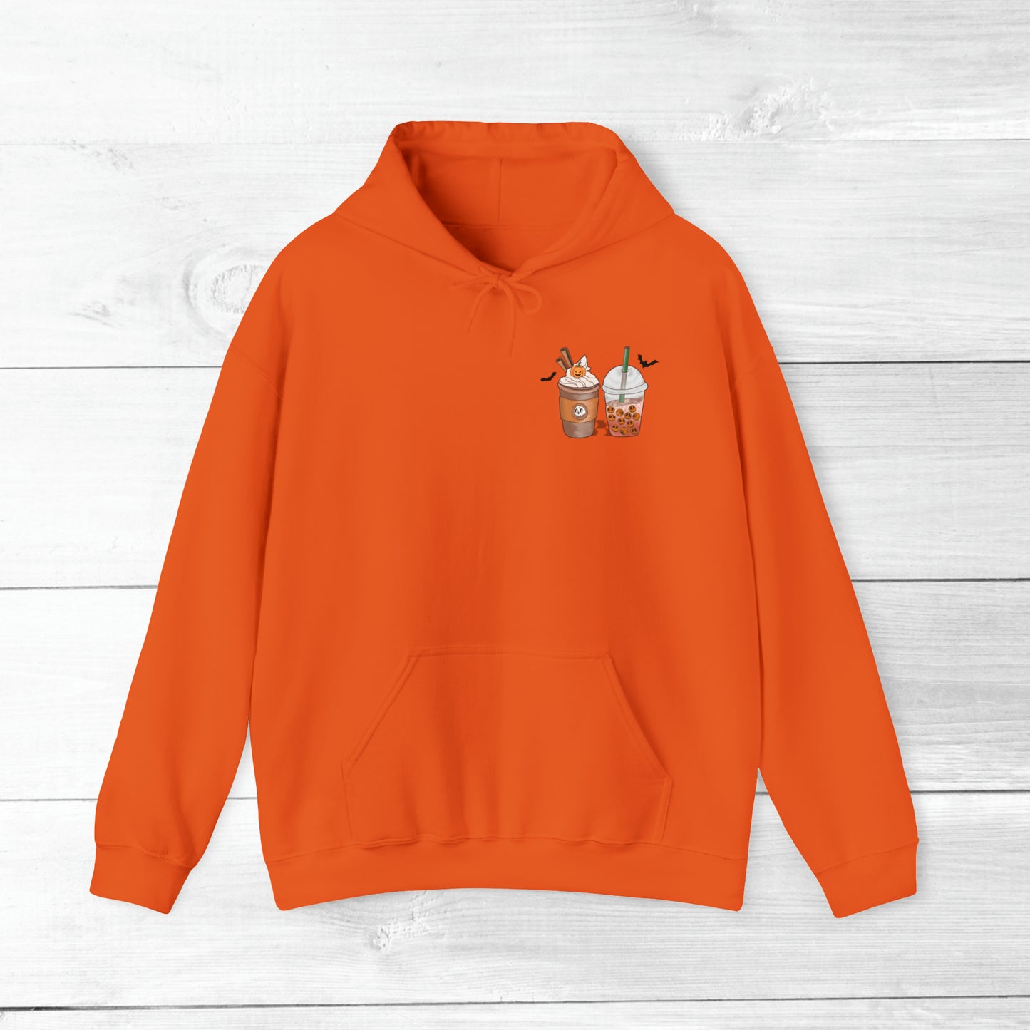 Halloween Coffee Hoodie - Hocus Pocus I need Coffee to Focus Back