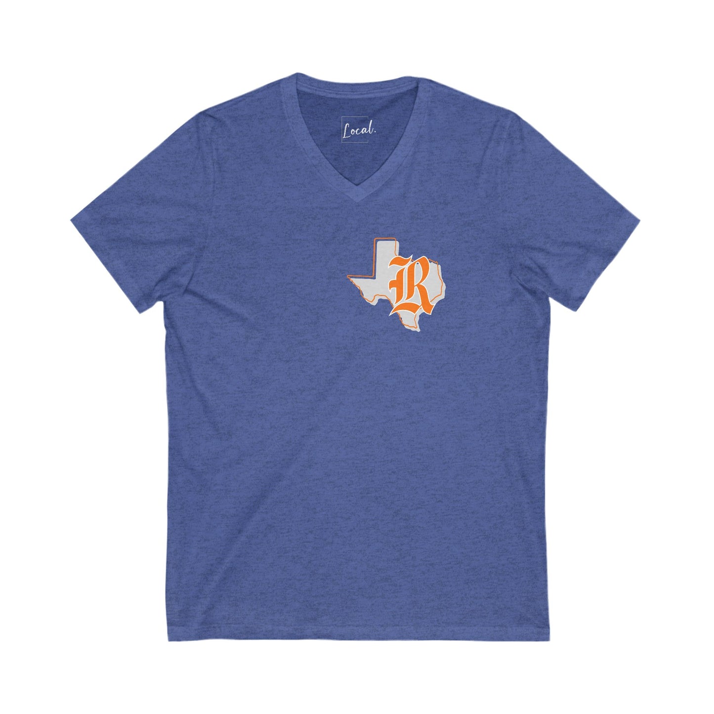 Texas Rockwall Zipcode Unisex V-Neck Tee