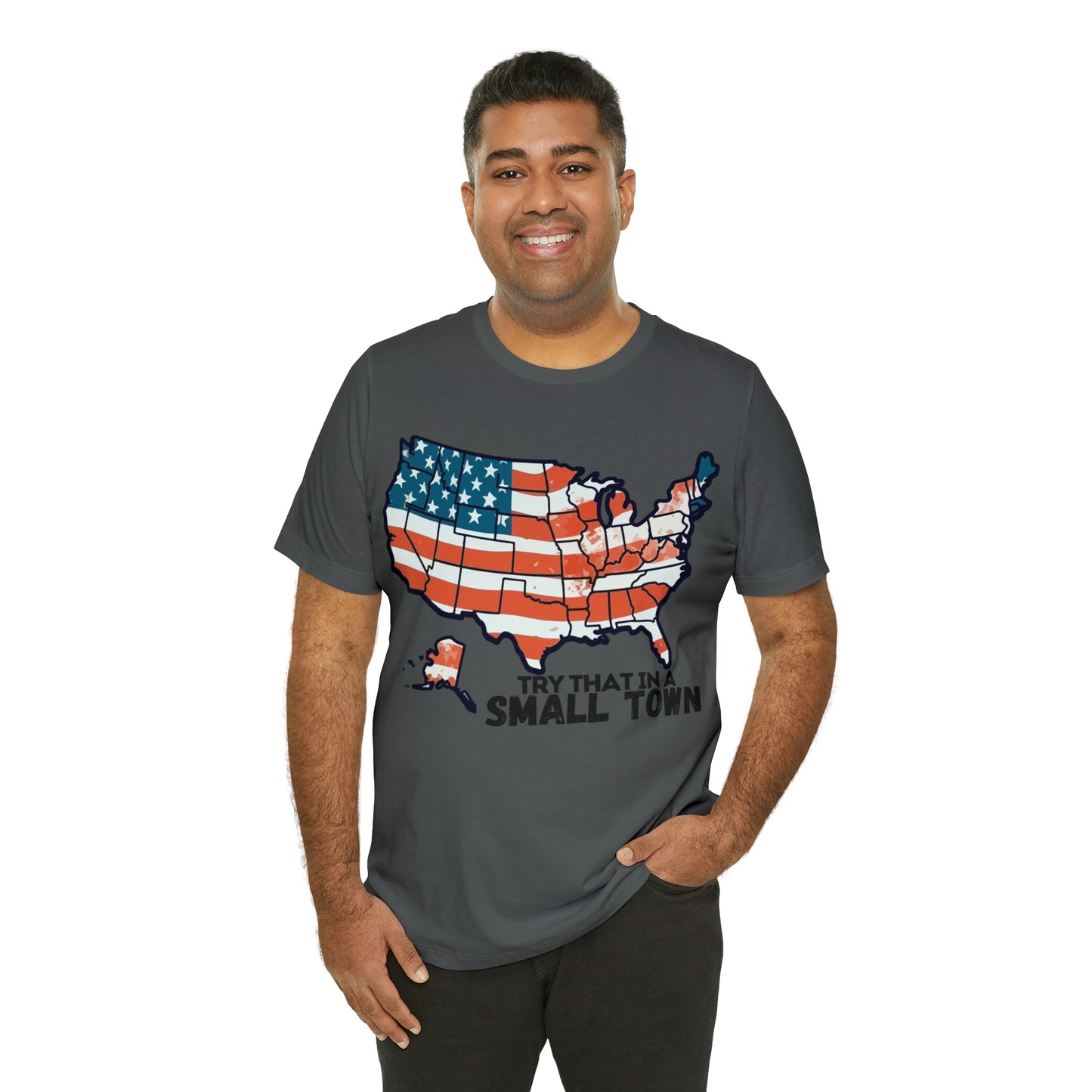 Try That in a Small Town - America Front Graphic - Aldean - Unisex Classic T-Shirt