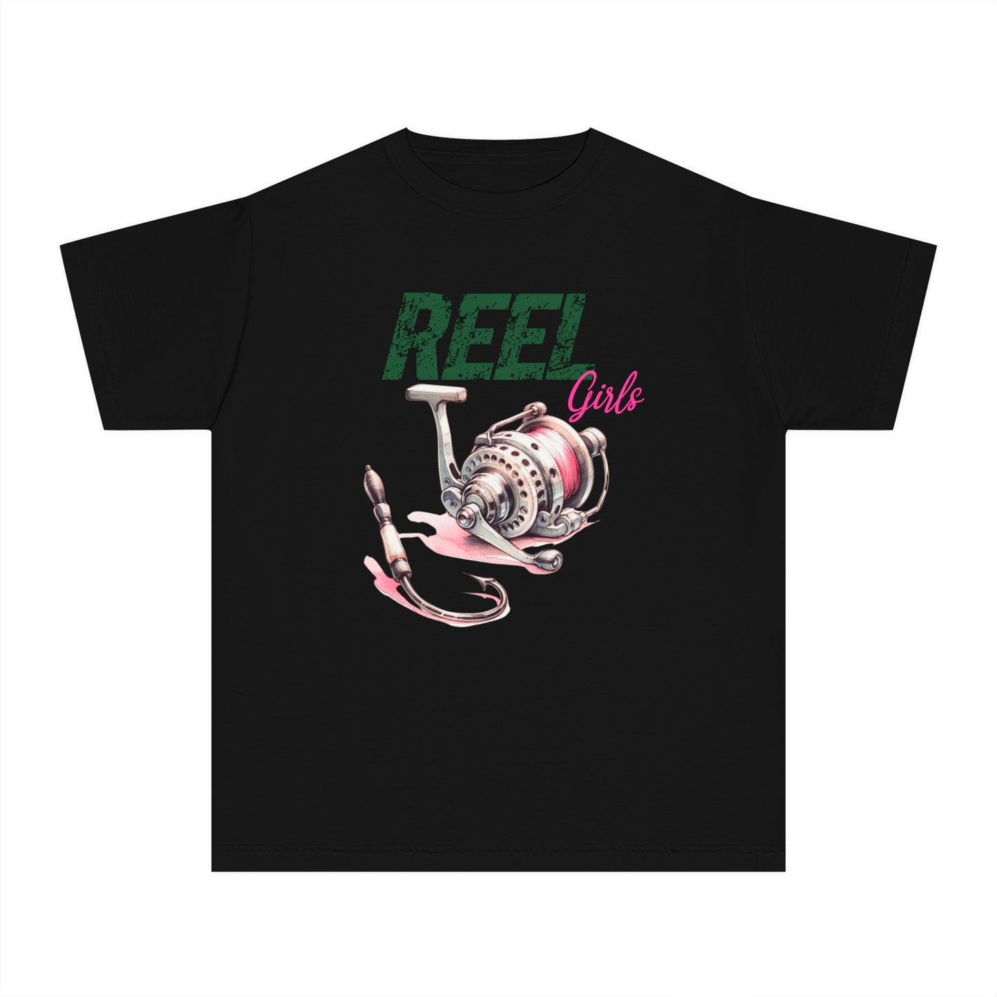 REEL Girls Youth Comfort Colors Tee