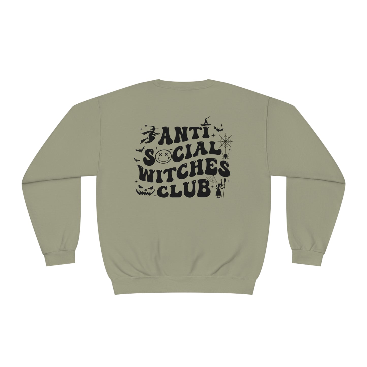 Anti Social Witches Club - Black Text
