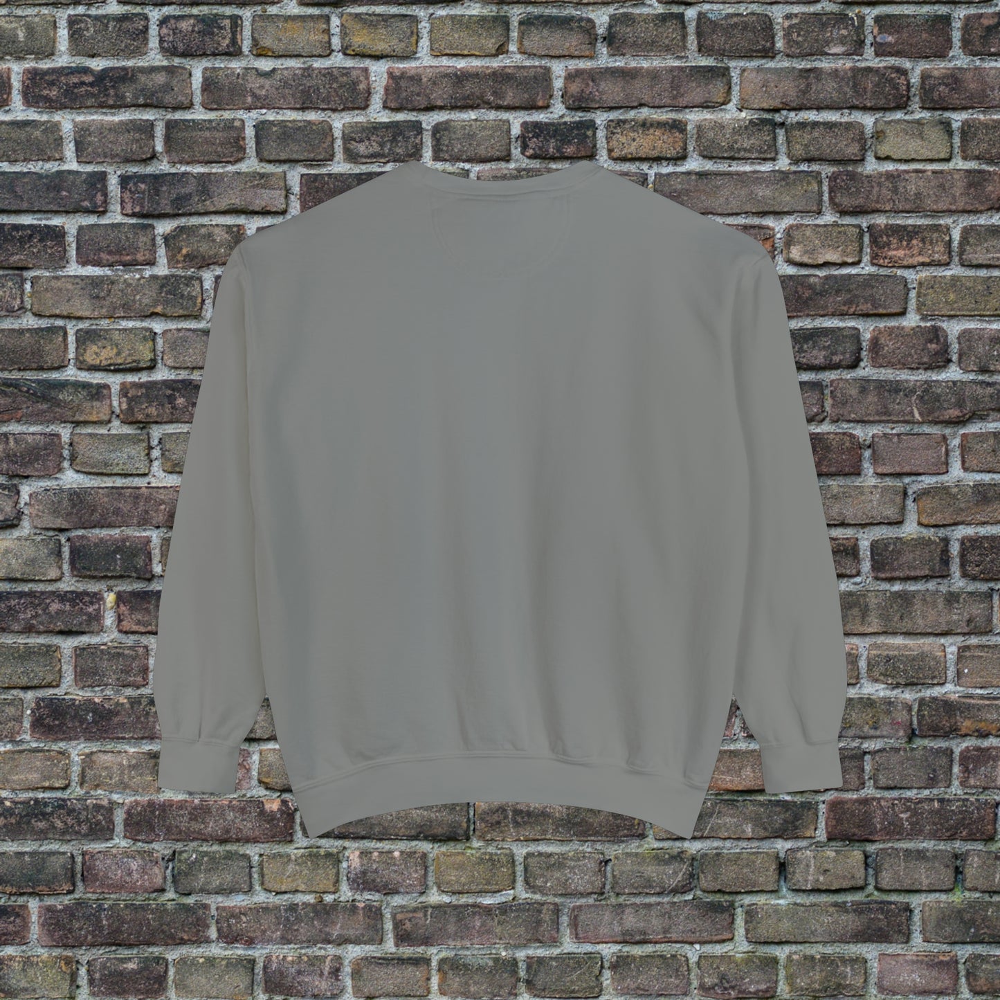 Game Day Comfort Colors Sweater - Brown Text