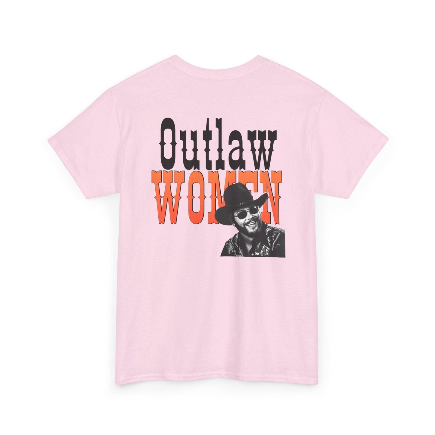 Hank Outlaw Women Unisex Cotton Tee
