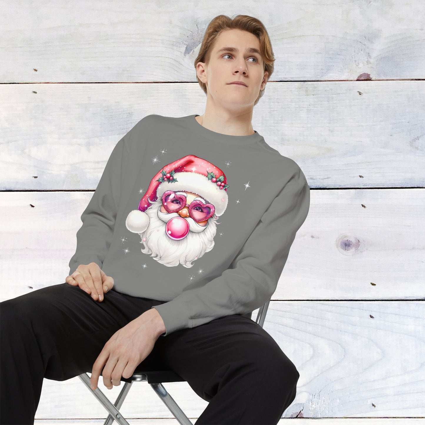 Girly Pop Santa Comfort Colors