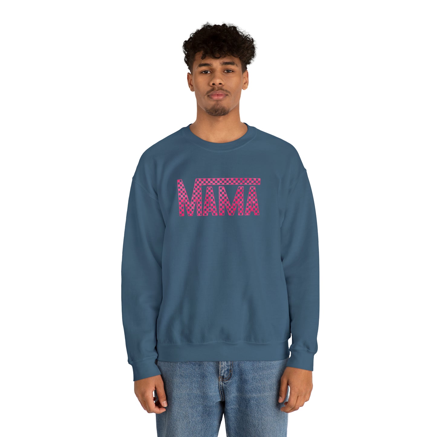 Pink Mama Checkered Sweater