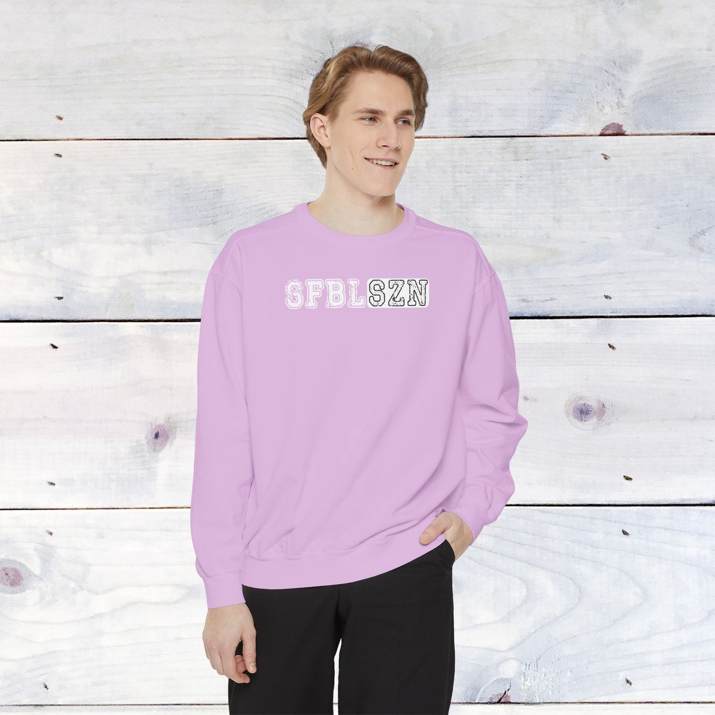 Softball Season Custom Comfort Colors Sweater