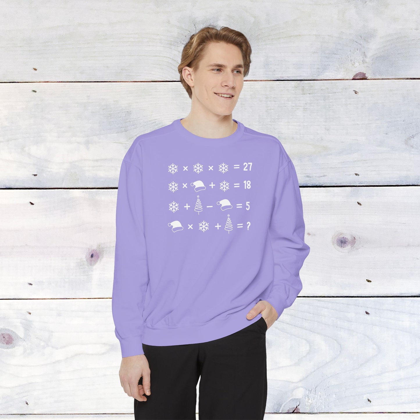 Math Teacher Comfort Colors Sweater