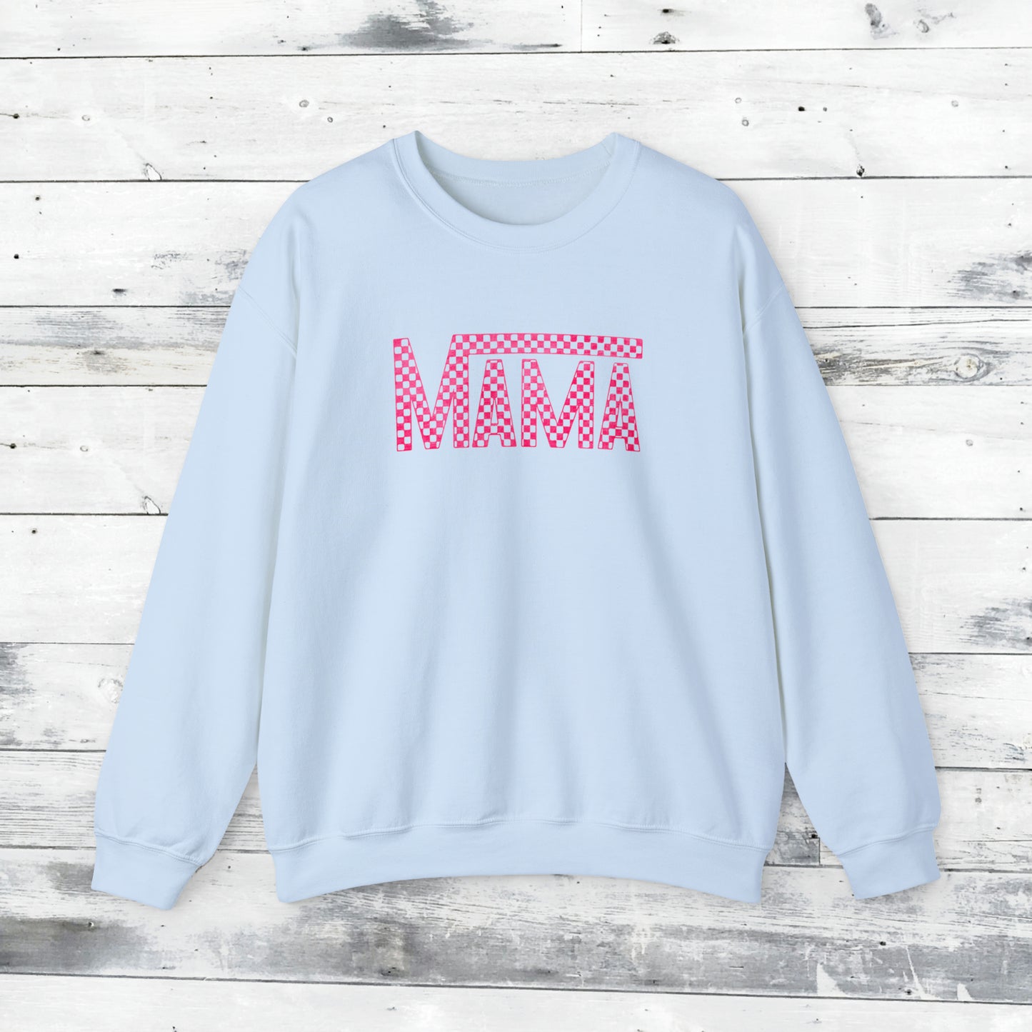 Pink Mama Checkered Sweater