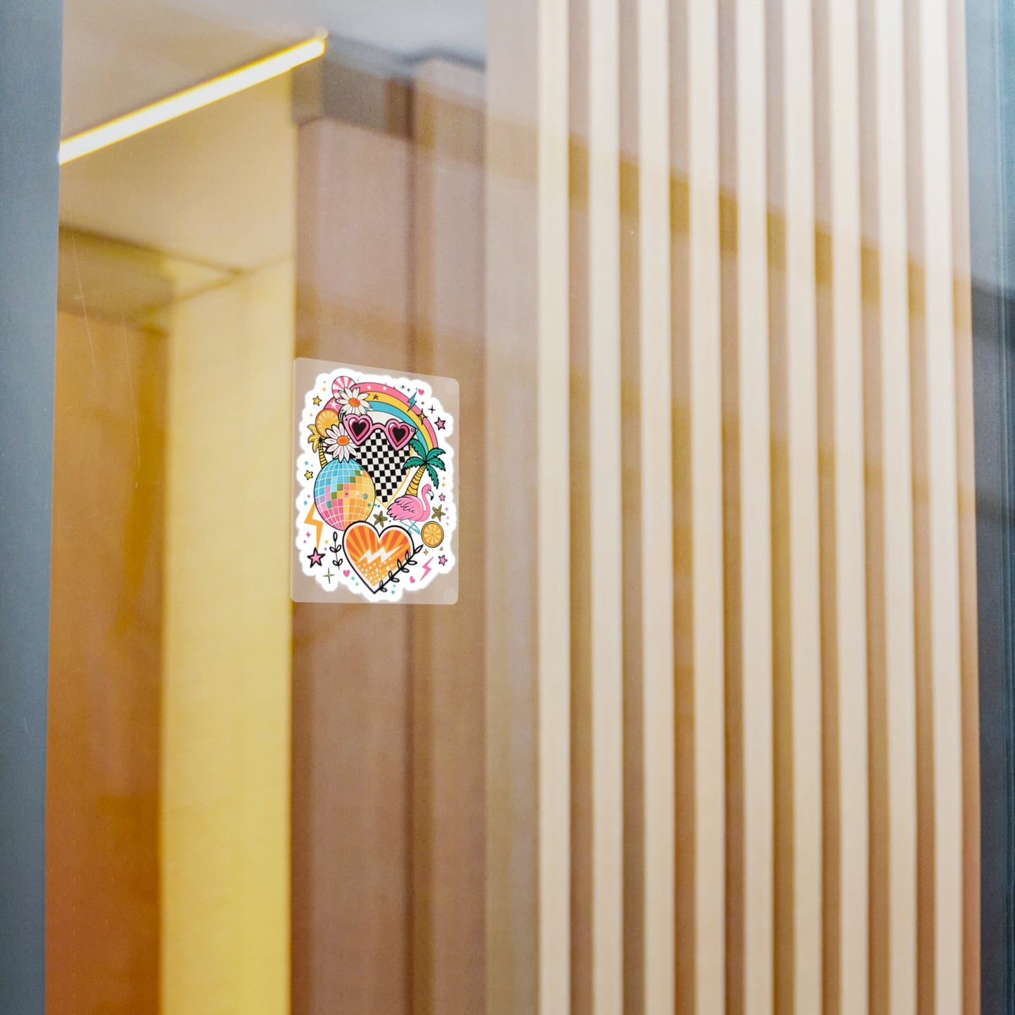Funky Vinyl Sticker