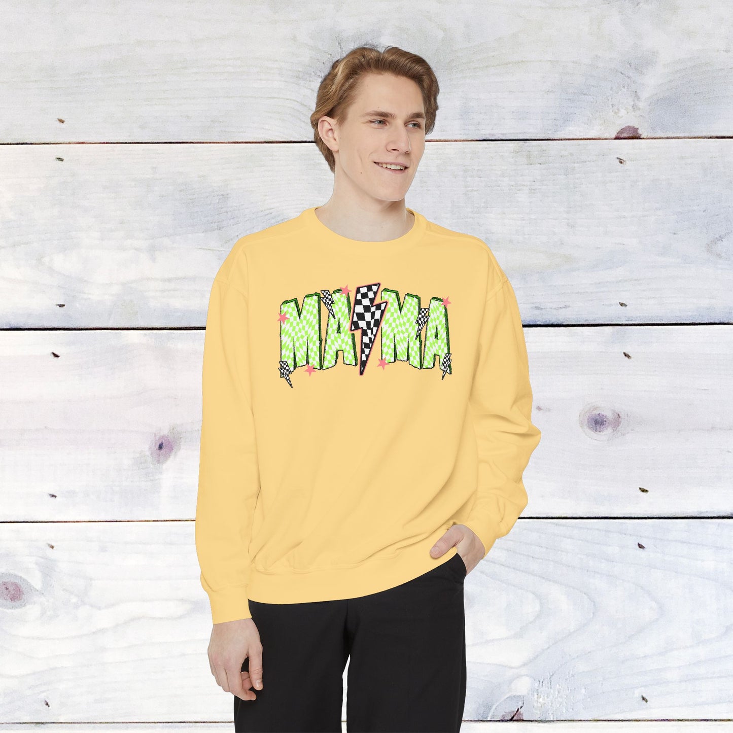 Neon Mama Bolt Comfort Colors Sweater
