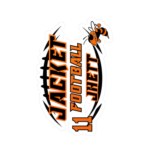 Jhett Custom Jackets Sticker