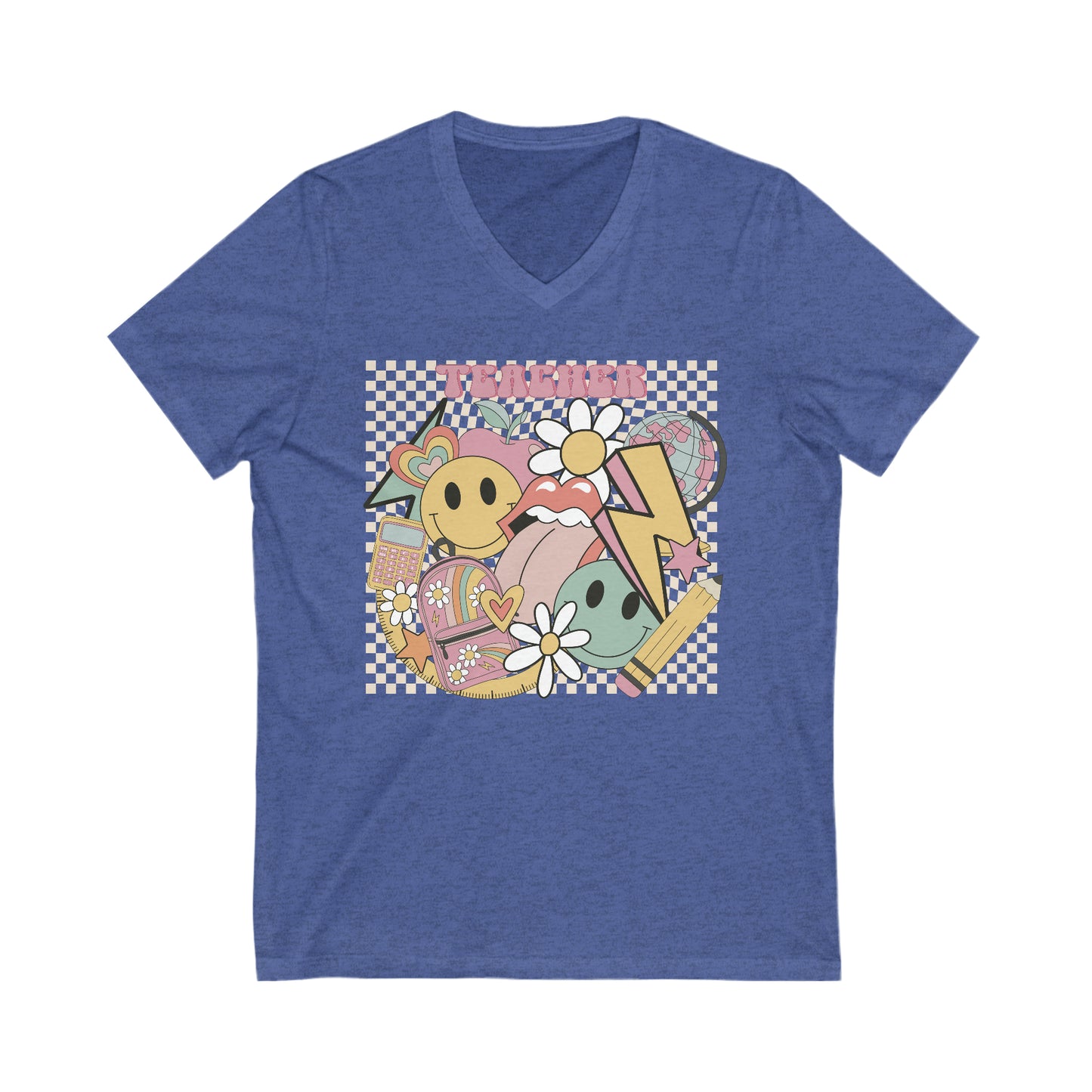 Librarian Unisex V-Neck Tee