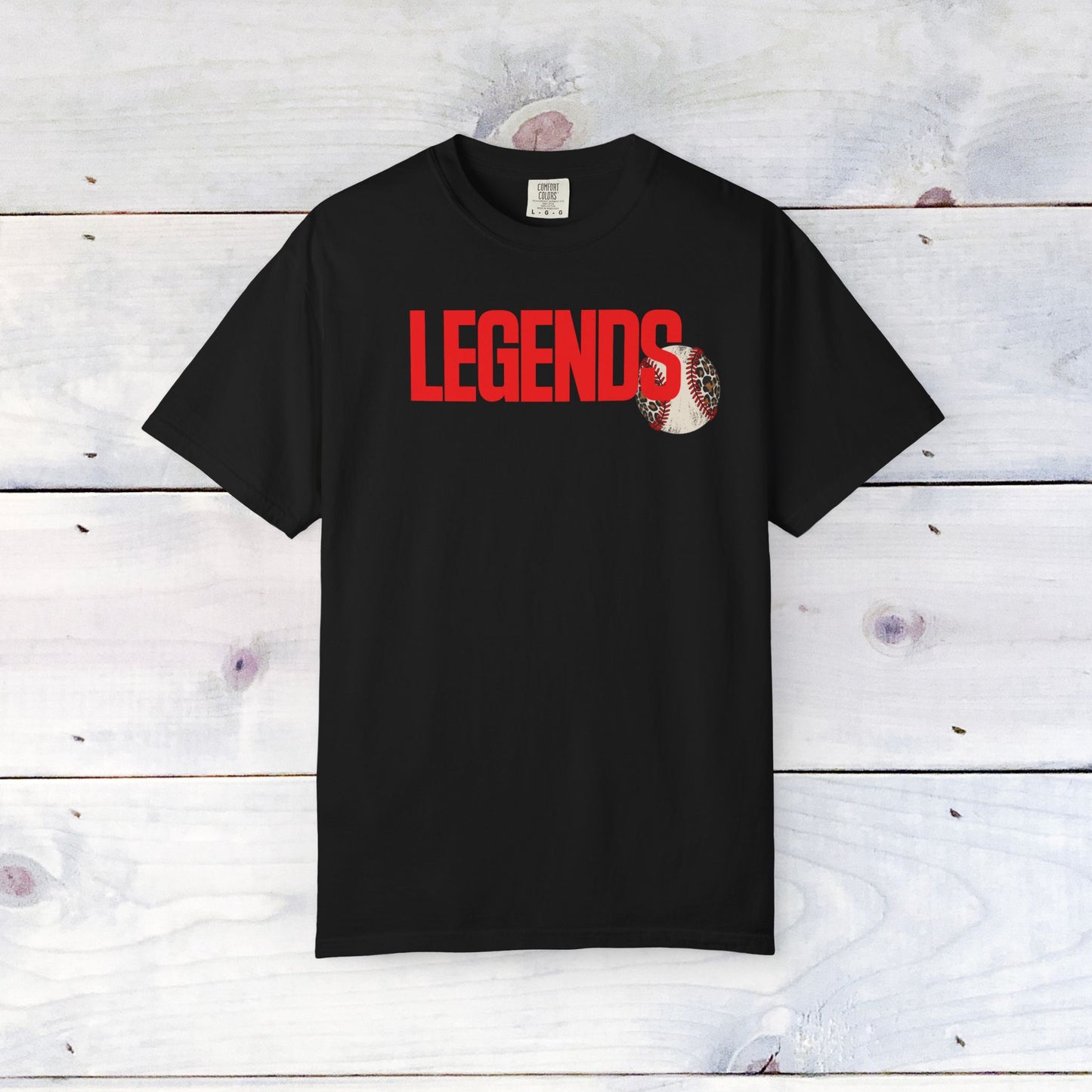 Legends Baseball Comfort Colors Unisex Shirt