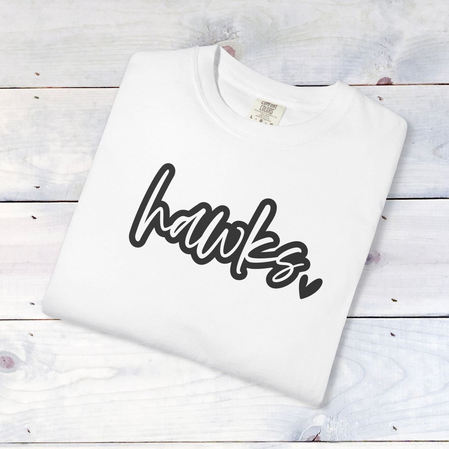 Hawks Love Comfort Colors Unisex Shirt