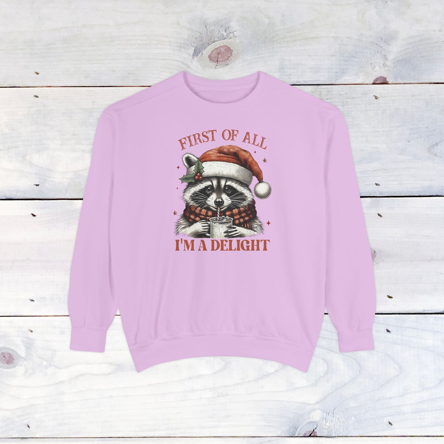 I'm a Delight Comfort Colors Holiday Sweater